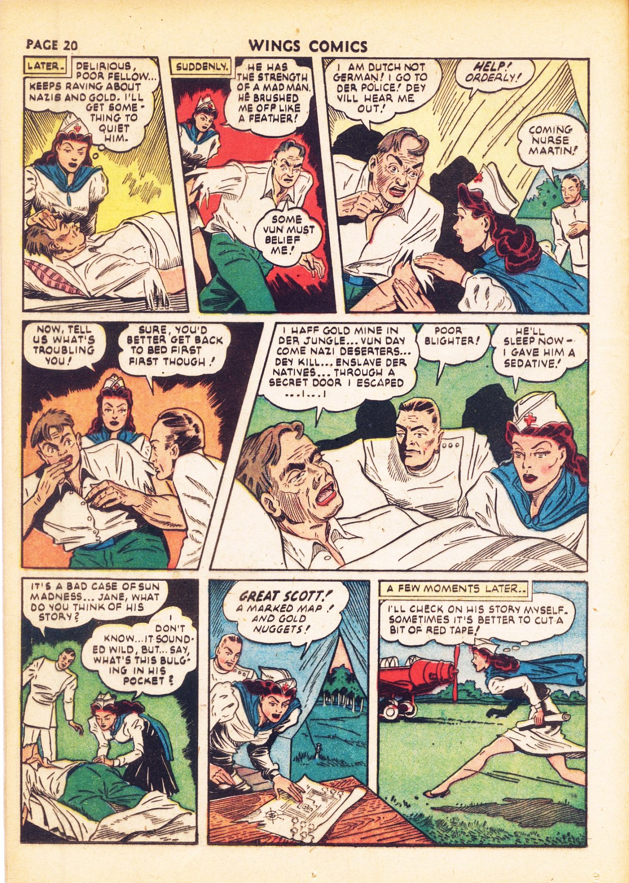 Read online Wings Comics comic -  Issue #20 - 22