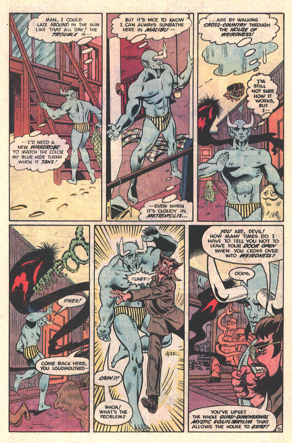 Read online Blue Devil comic -  Issue #30 - 6