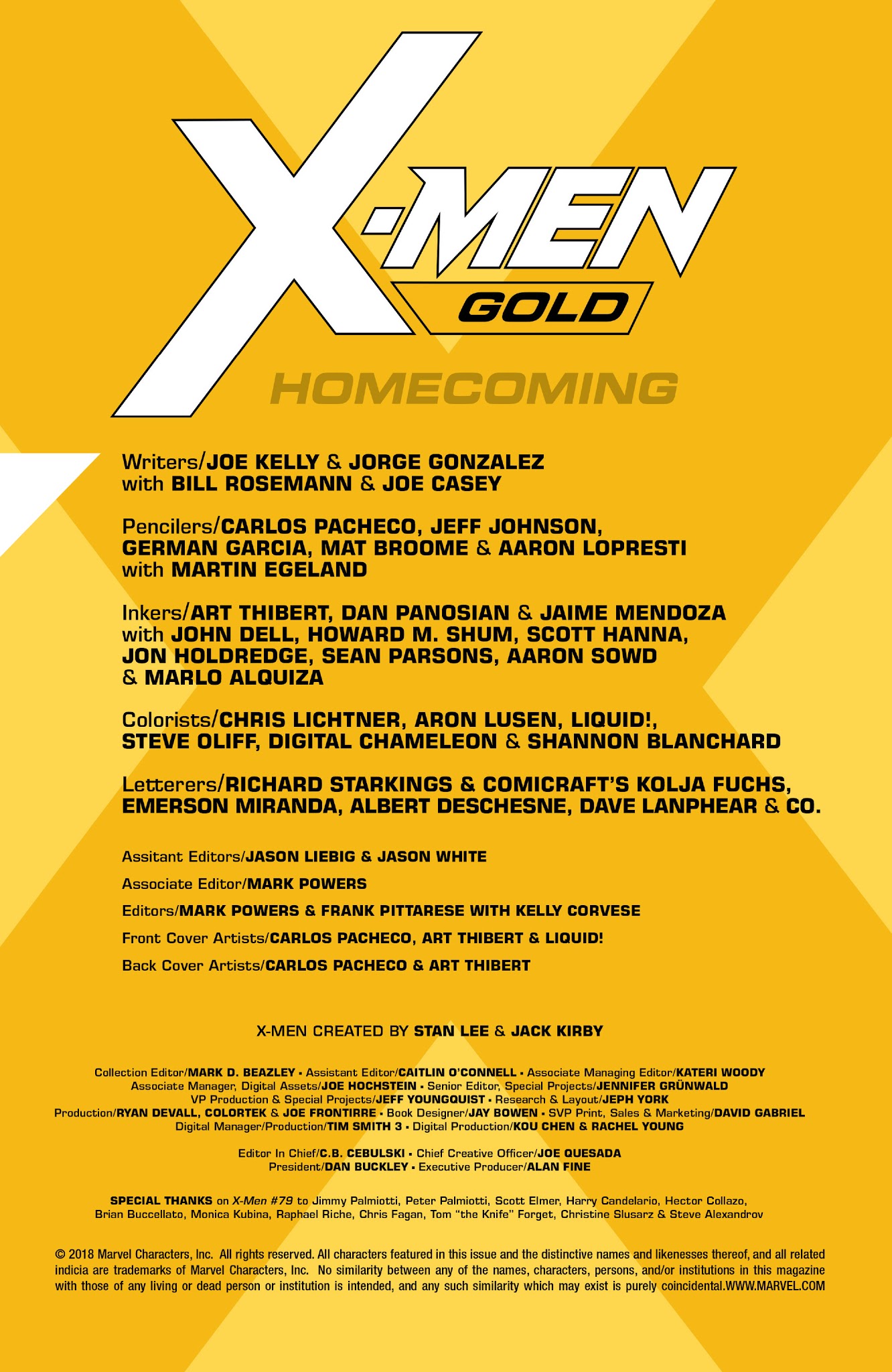 Read online X-Men: Gold: Homecoming comic -  Issue # TPB - 3