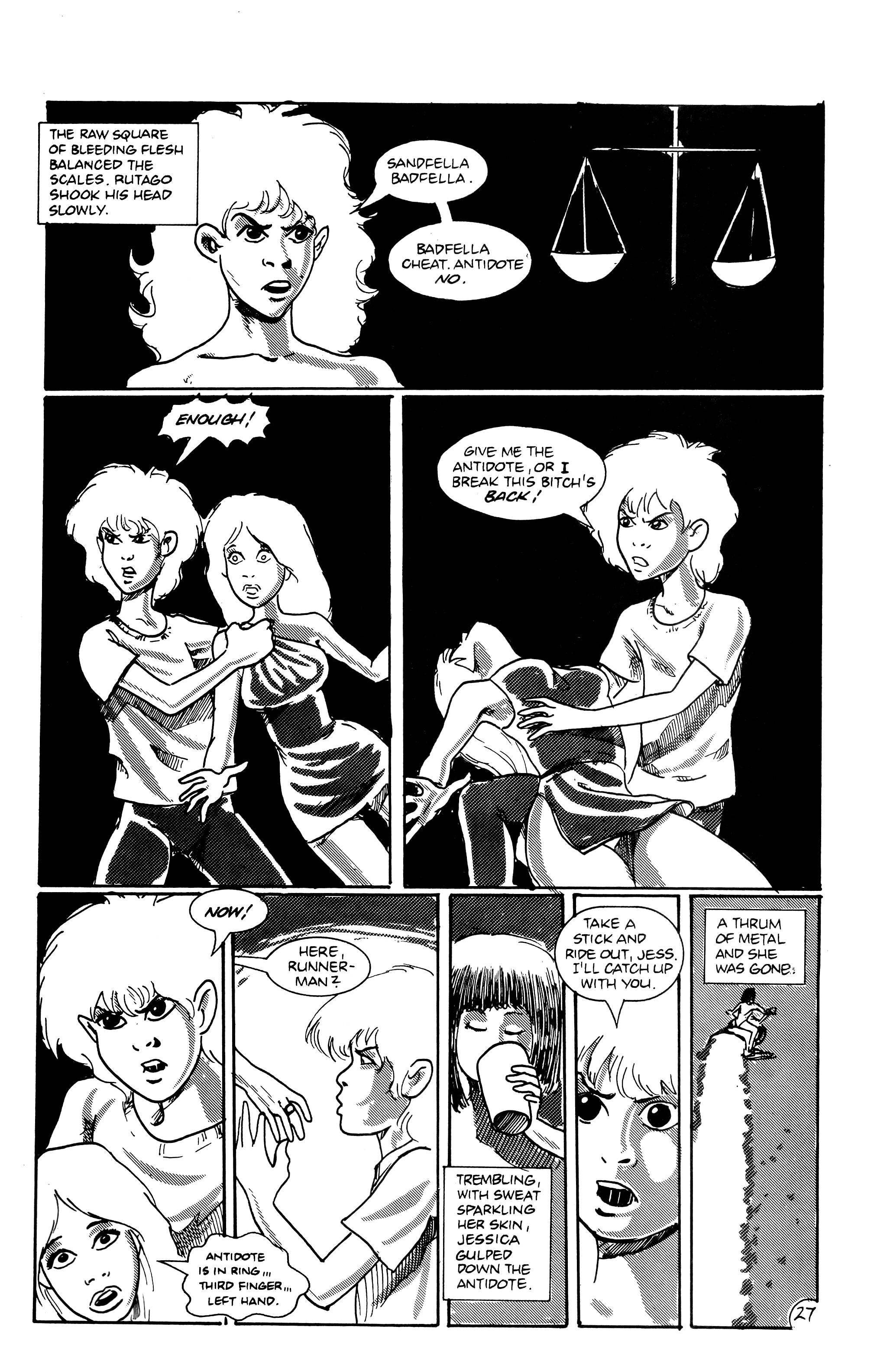 Read online Logan's Run (1990) comic -  Issue #4 - 29