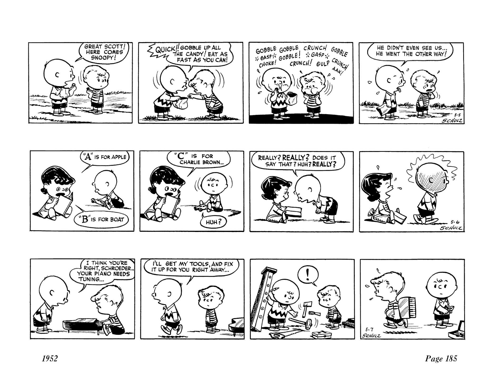 Read online The Complete Peanuts comic -  Issue # TPB 1 - 197