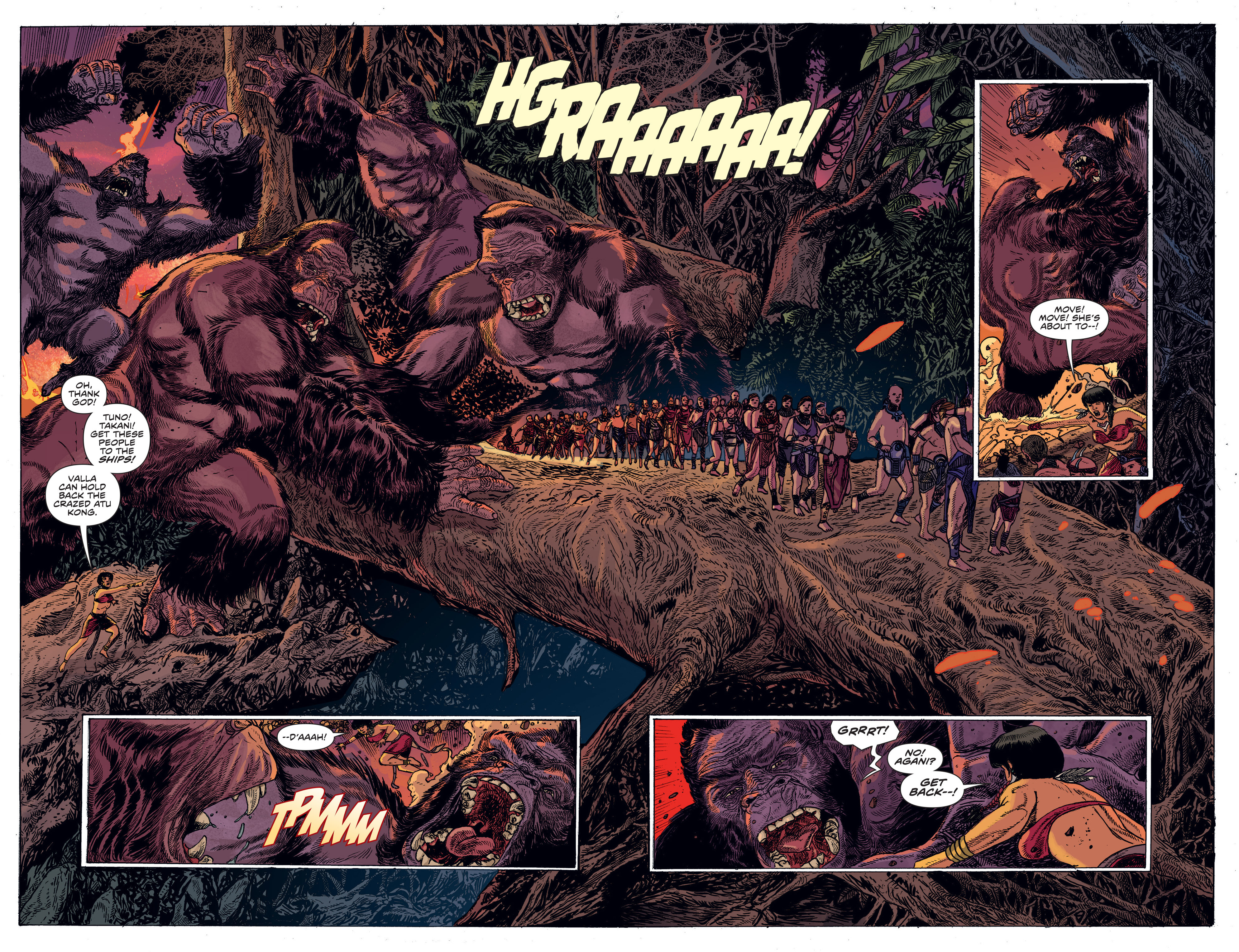 Read online Kong Of Skull Island comic -  Issue #3 - 7