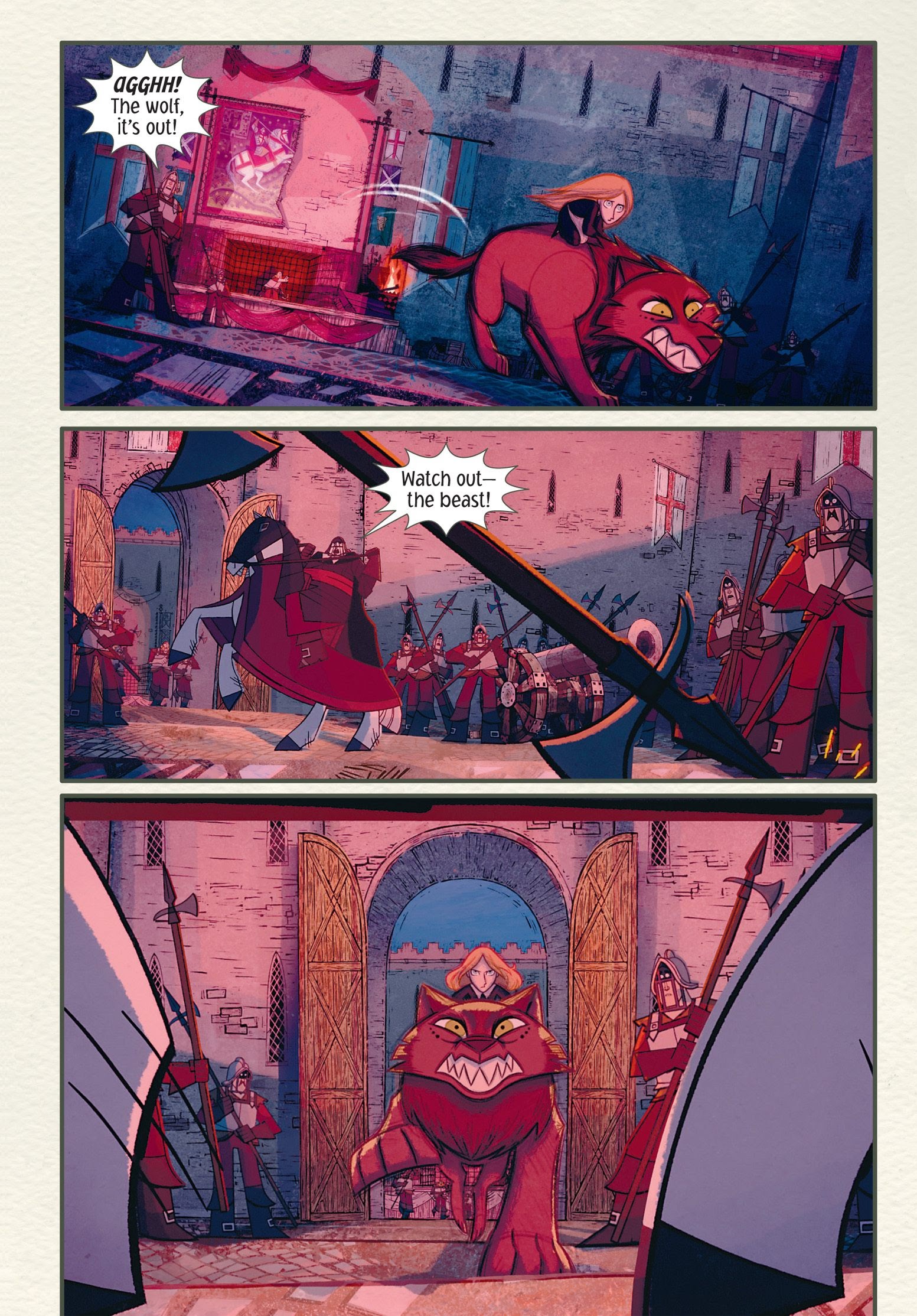 Read online Wolfwalkers: The Graphic Novel comic -  Issue # TPB (Part 3) - 12