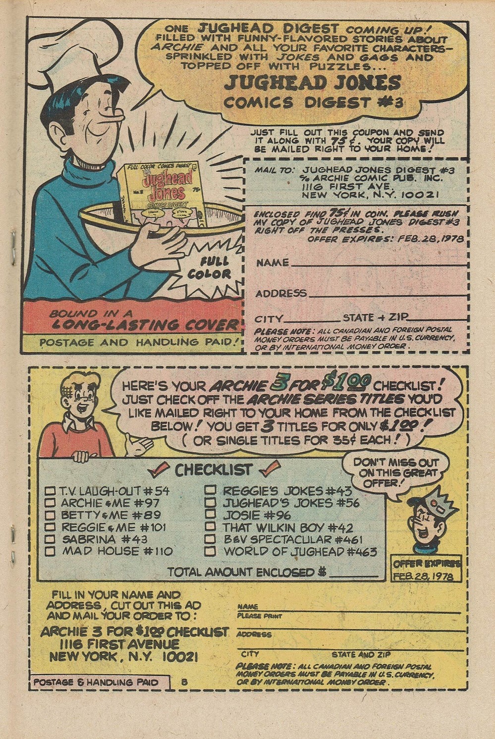 Read online Archie's Joke Book Magazine comic -  Issue #238 - 19