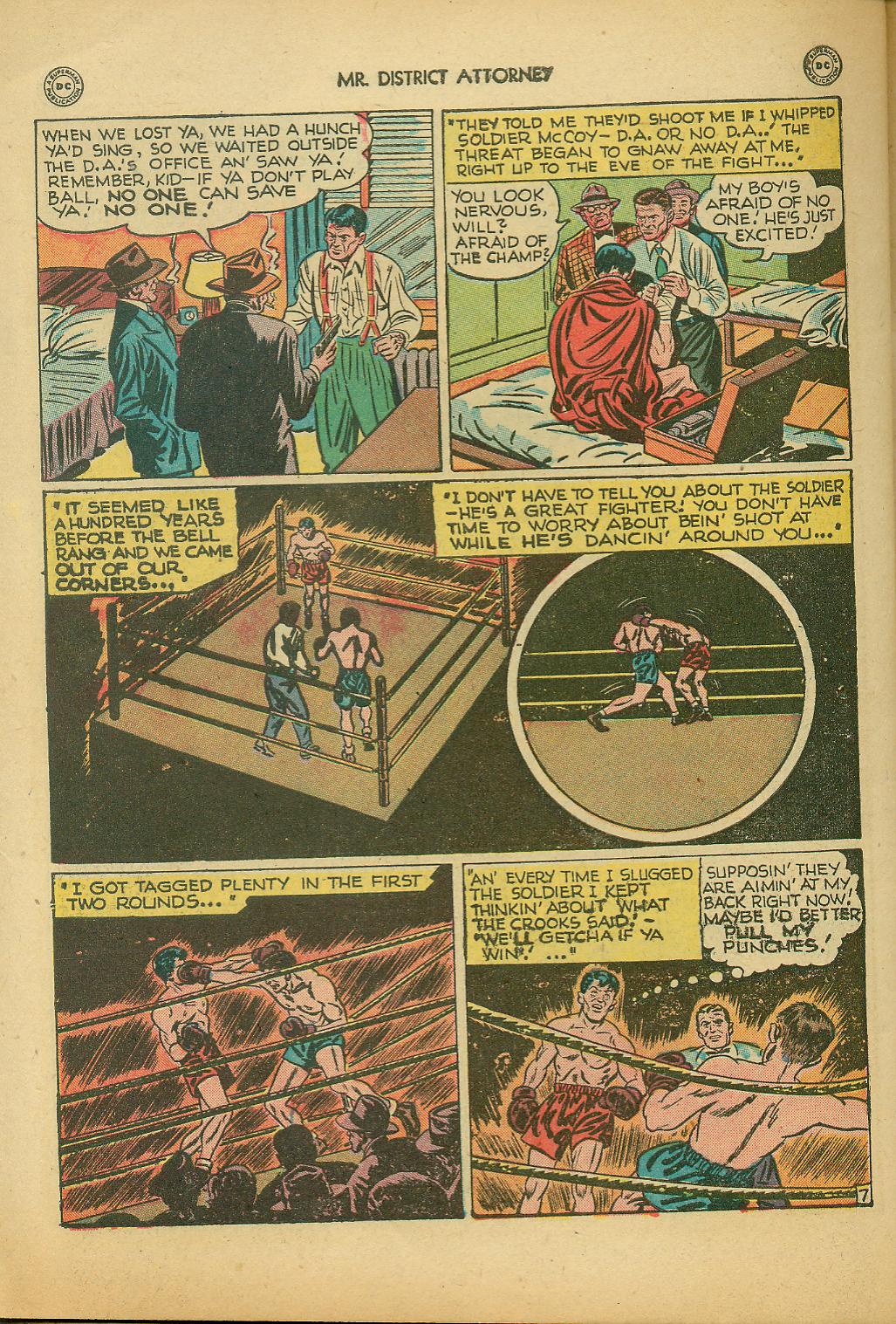 Read online Mr. District Attorney comic -  Issue #3 - 48