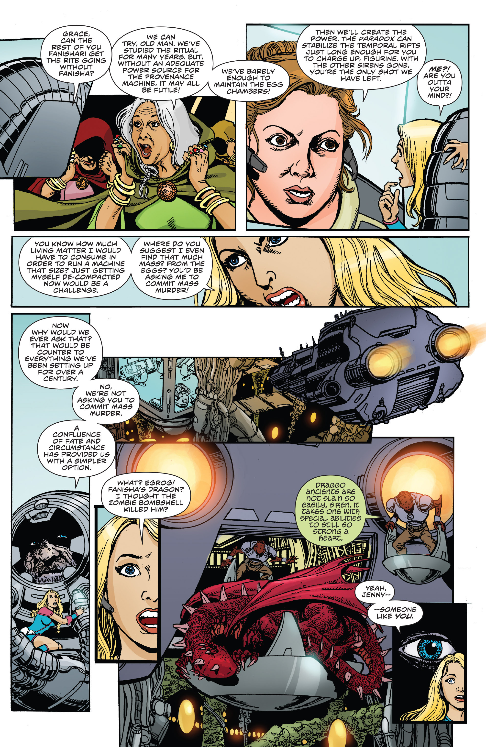 Read online George Pérez's Sirens comic -  Issue #5 - 18