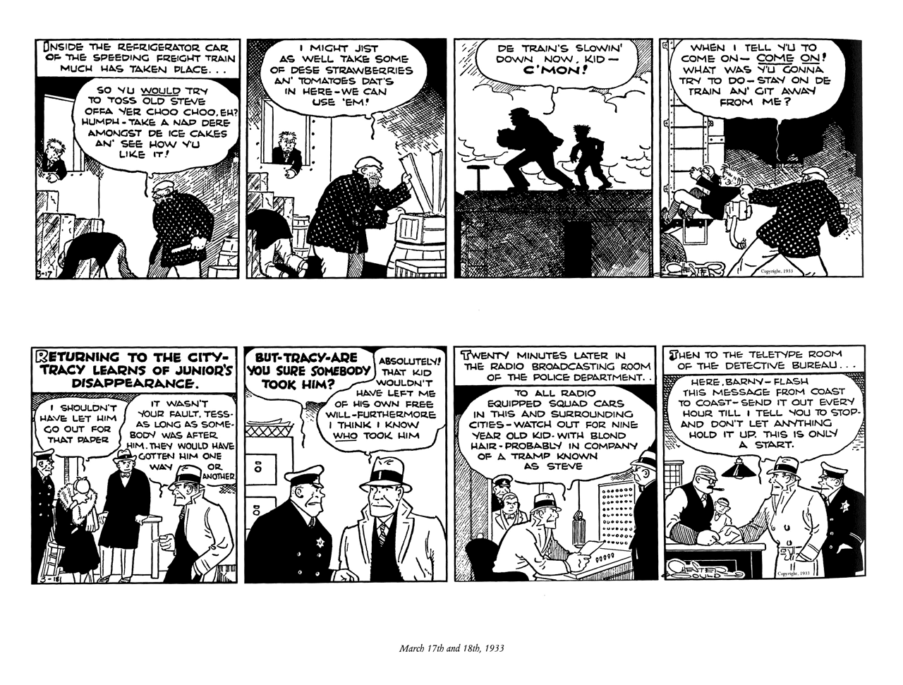 Read online The Complete Chester Gould's Dick Tracy comic -  Issue # TPB 1 (Part 2) - 105