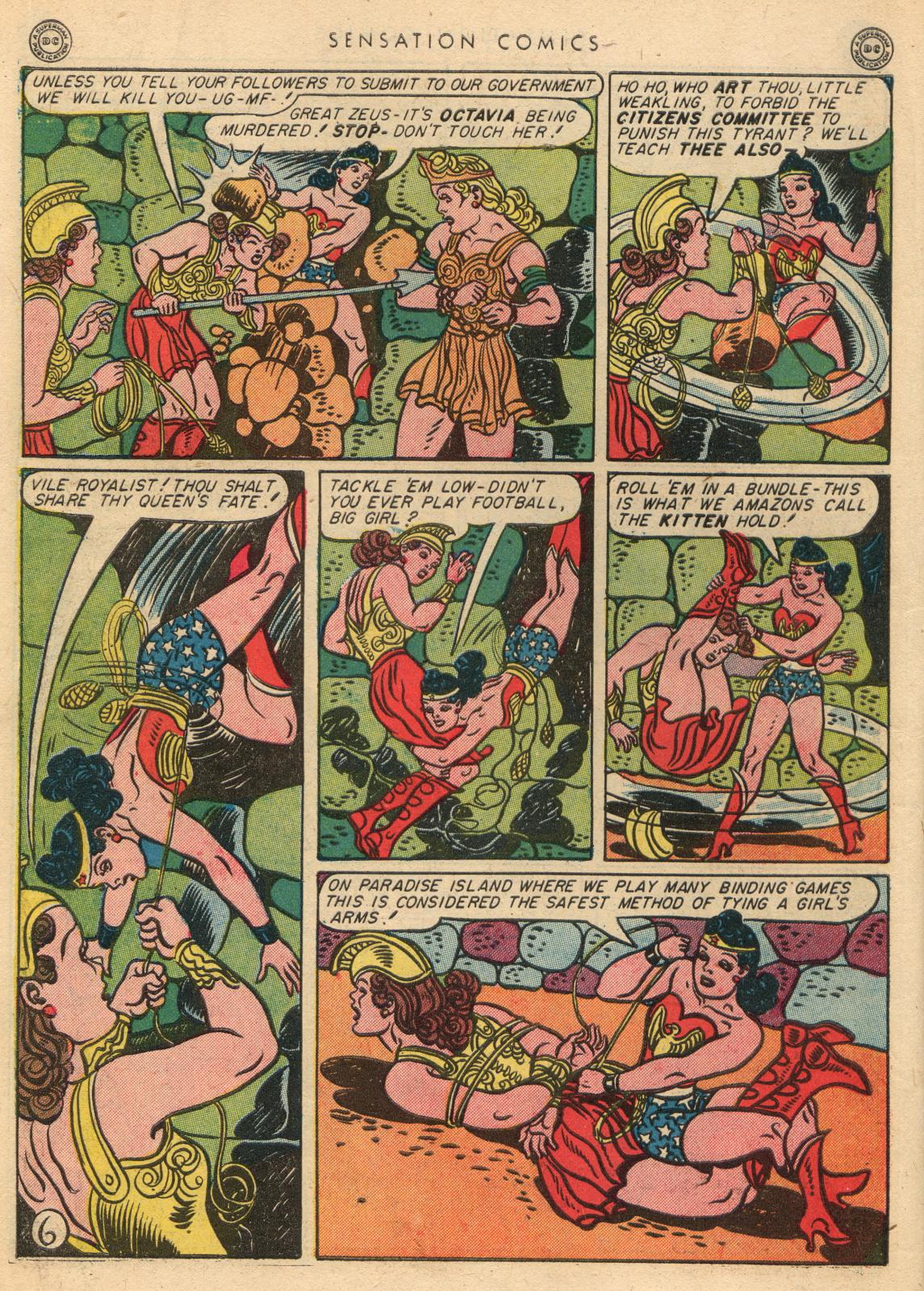 Read online Sensation (Mystery) Comics comic -  Issue #35 - 8