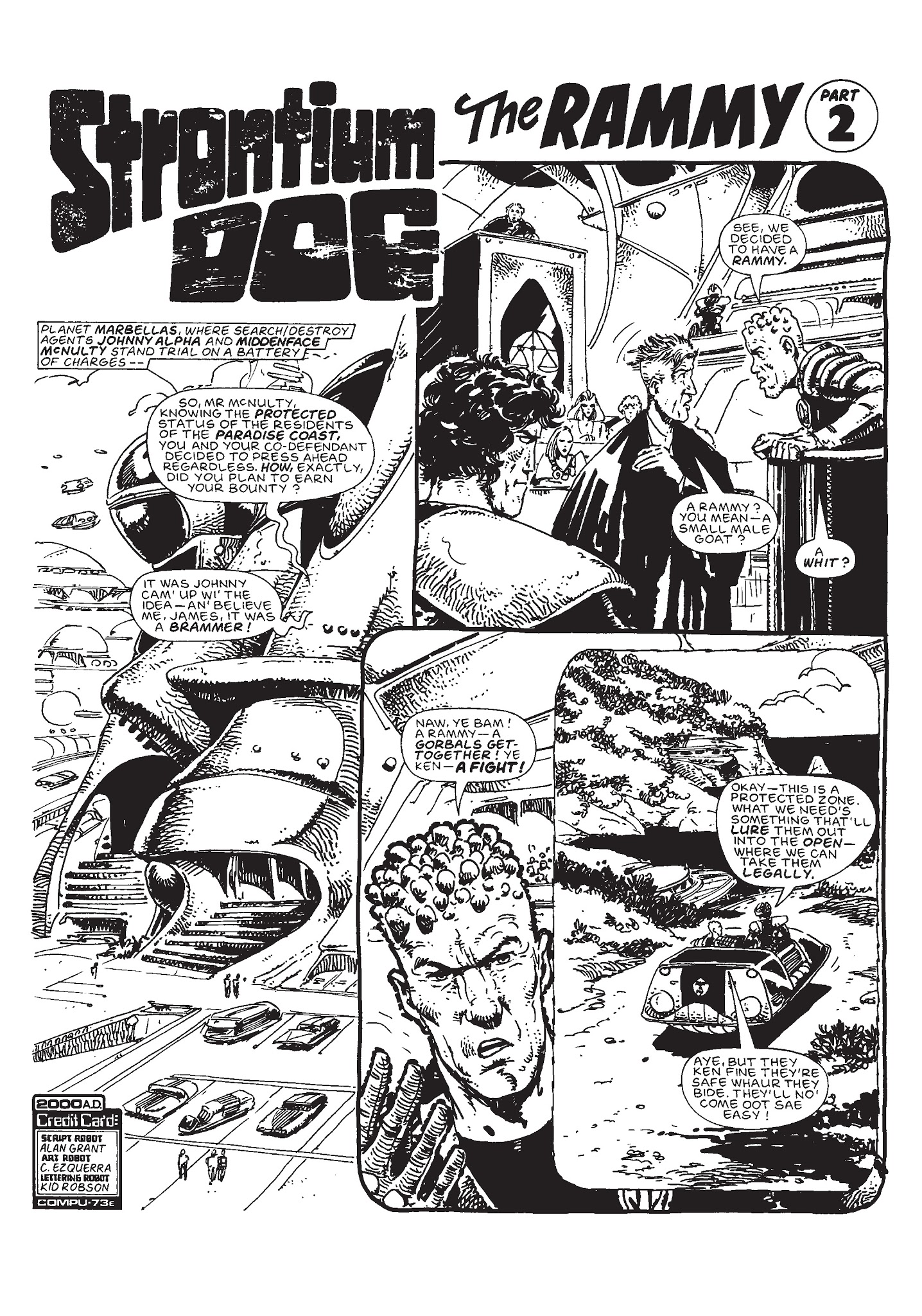 Read online Strontium Dog: Search/Destroy Agency Files comic -  Issue # TPB 4 - 182
