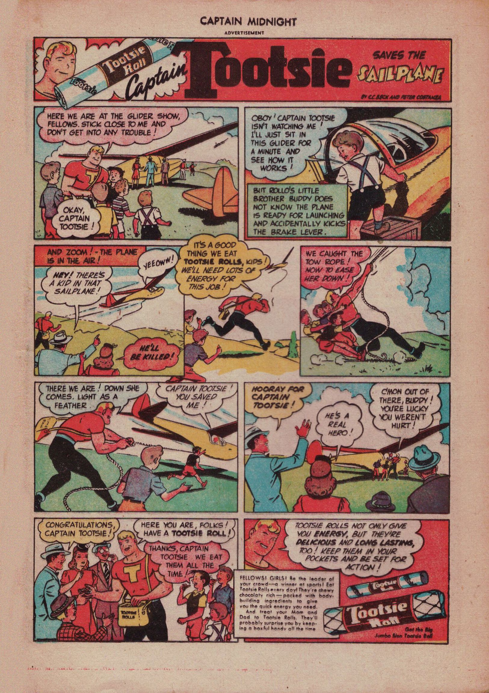 Read online Captain Midnight (1942) comic -  Issue #48 - 17