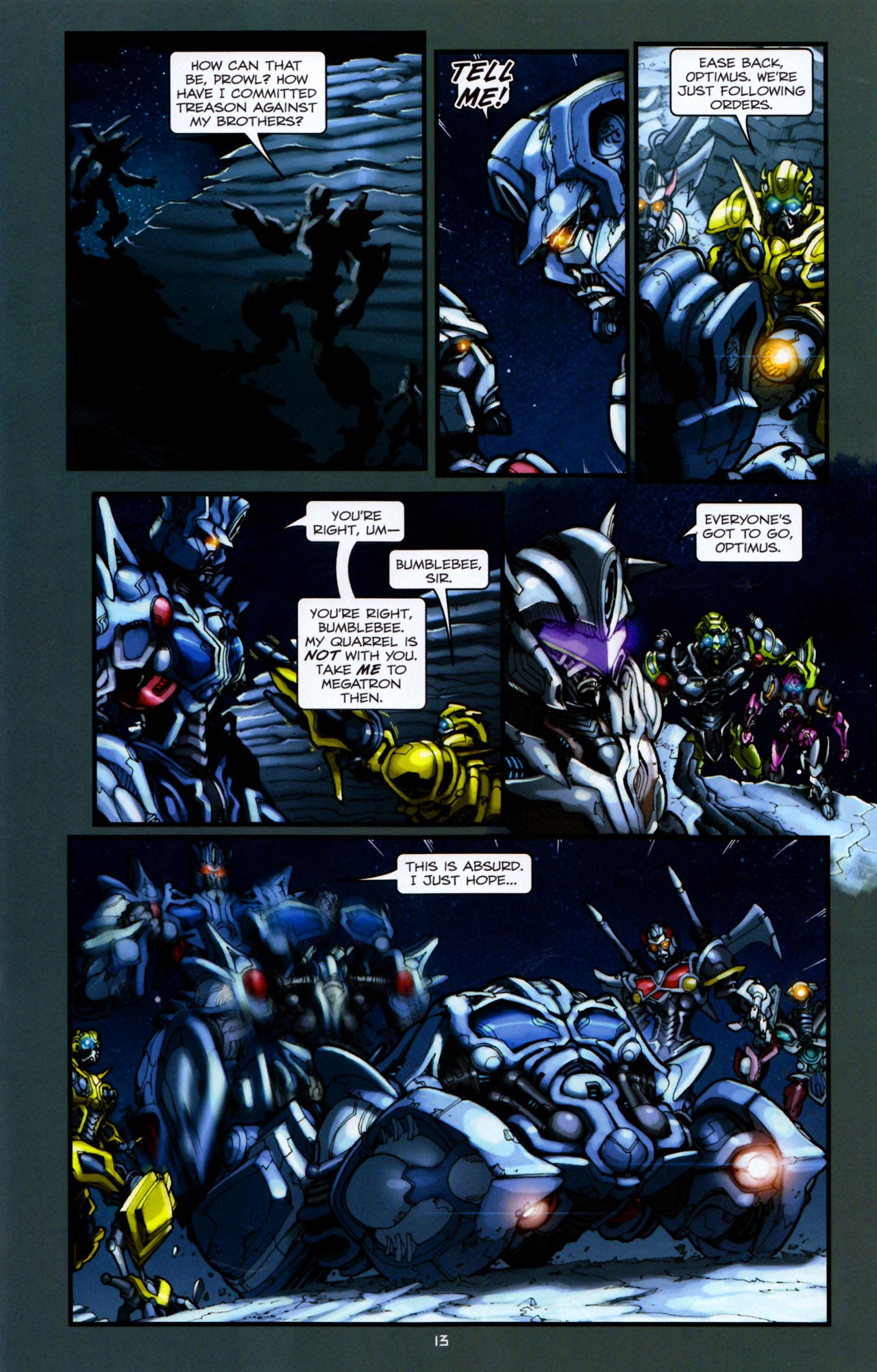 Read online Transformers: Defiance comic -  Issue #3 - 16