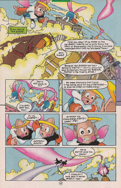 Read online NiGHTS into Dreams... comic -  Issue #5 - 16