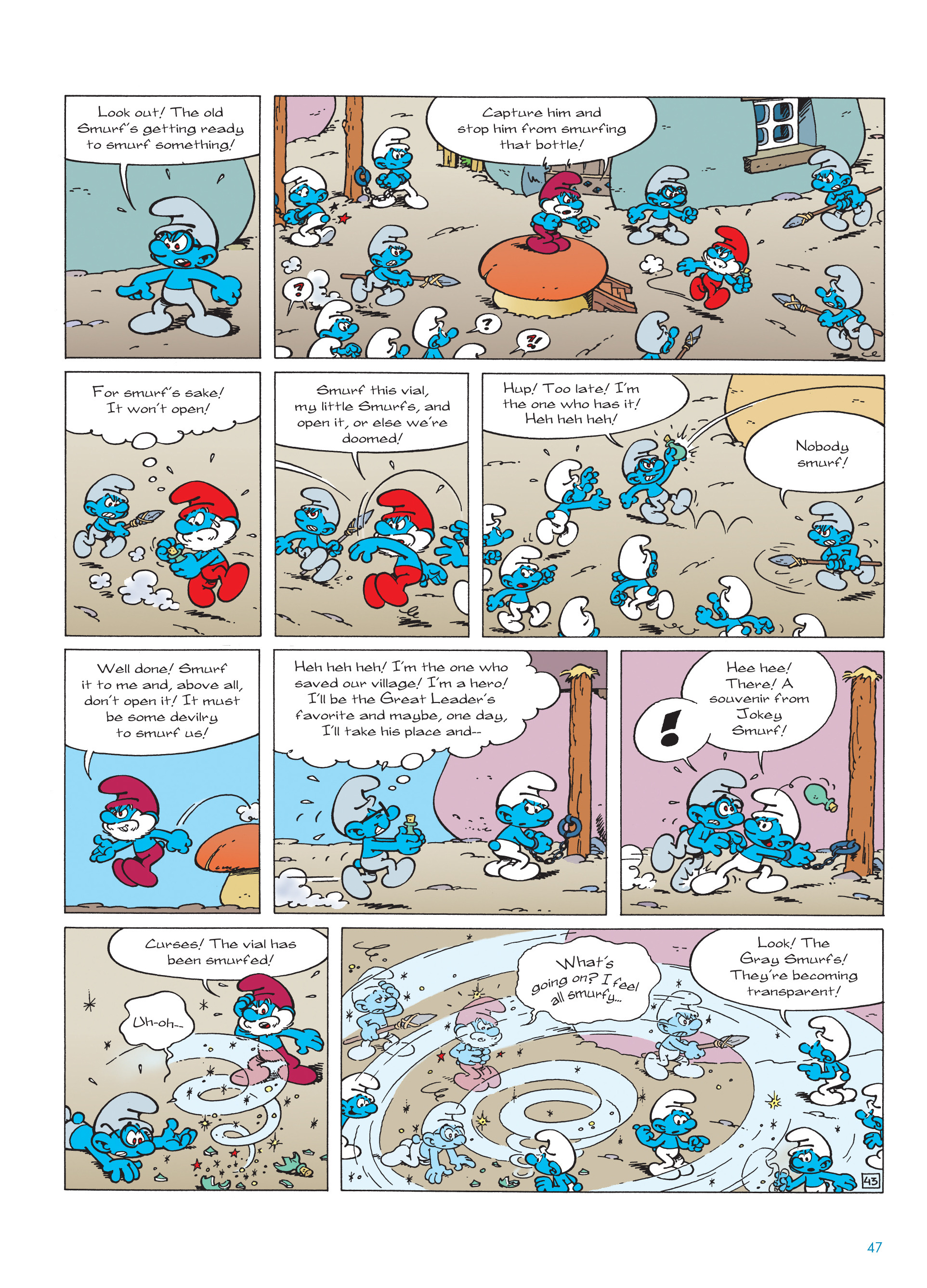 Read online The Smurfs comic -  Issue #22 - 48