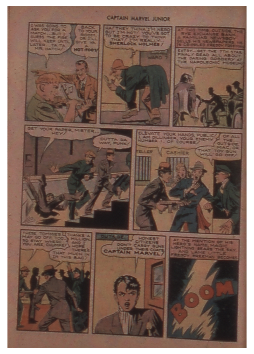 Read online Captain Marvel, Jr. comic -  Issue #32 - 16