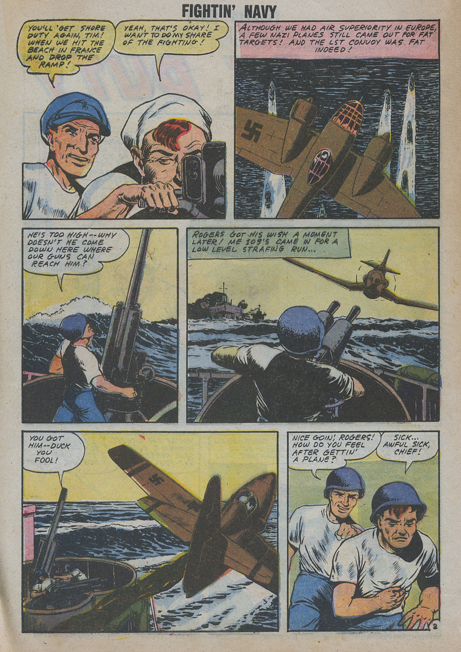 Read online Fightin' Navy comic -  Issue #82 - 12
