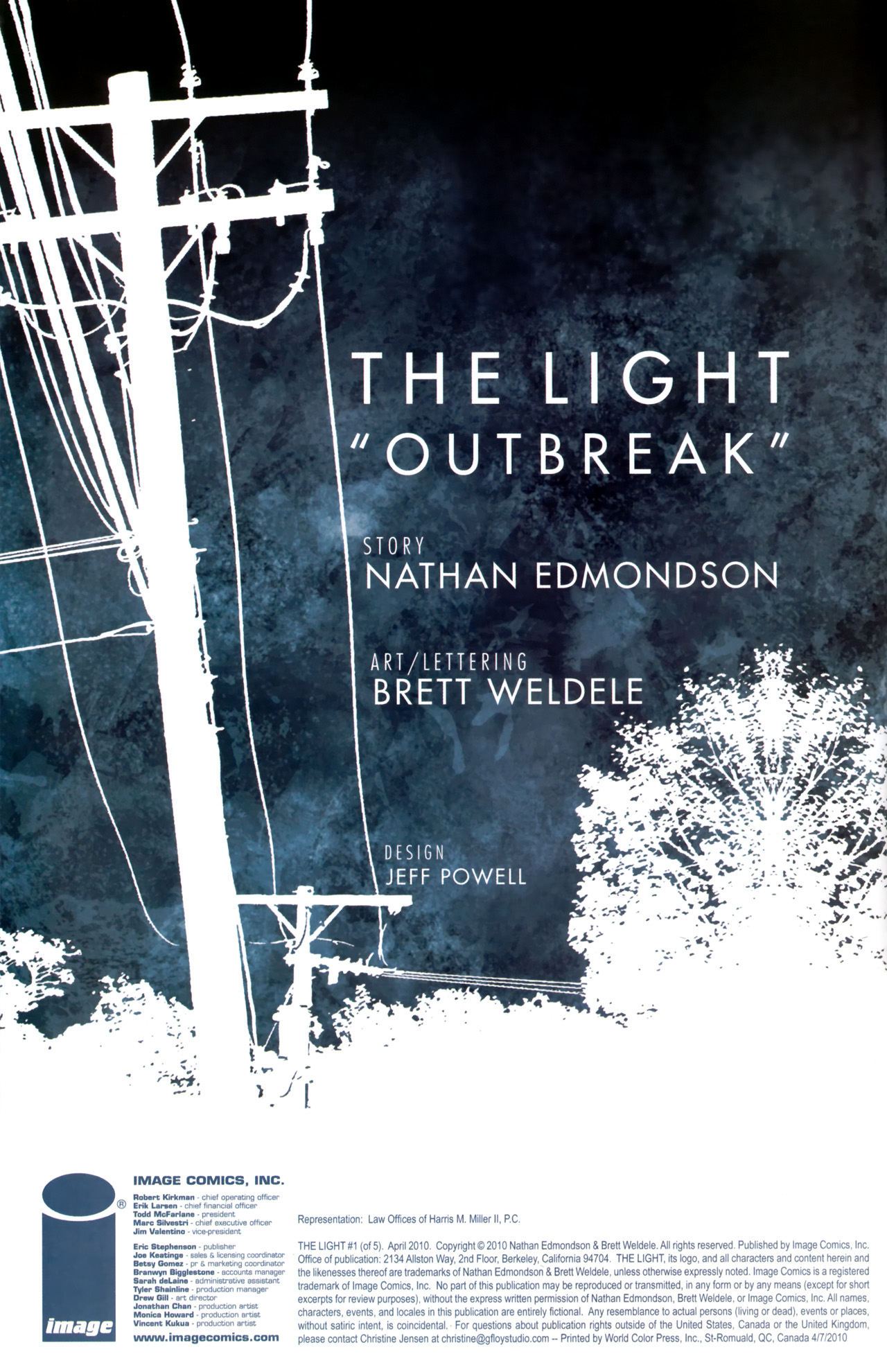 Read online The Light comic -  Issue #1 - 2