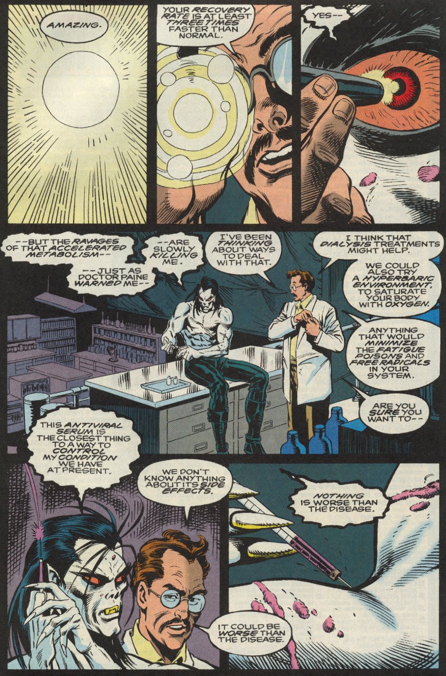Read online Morbius: The Living Vampire (1992) comic -  Issue #6 - 18