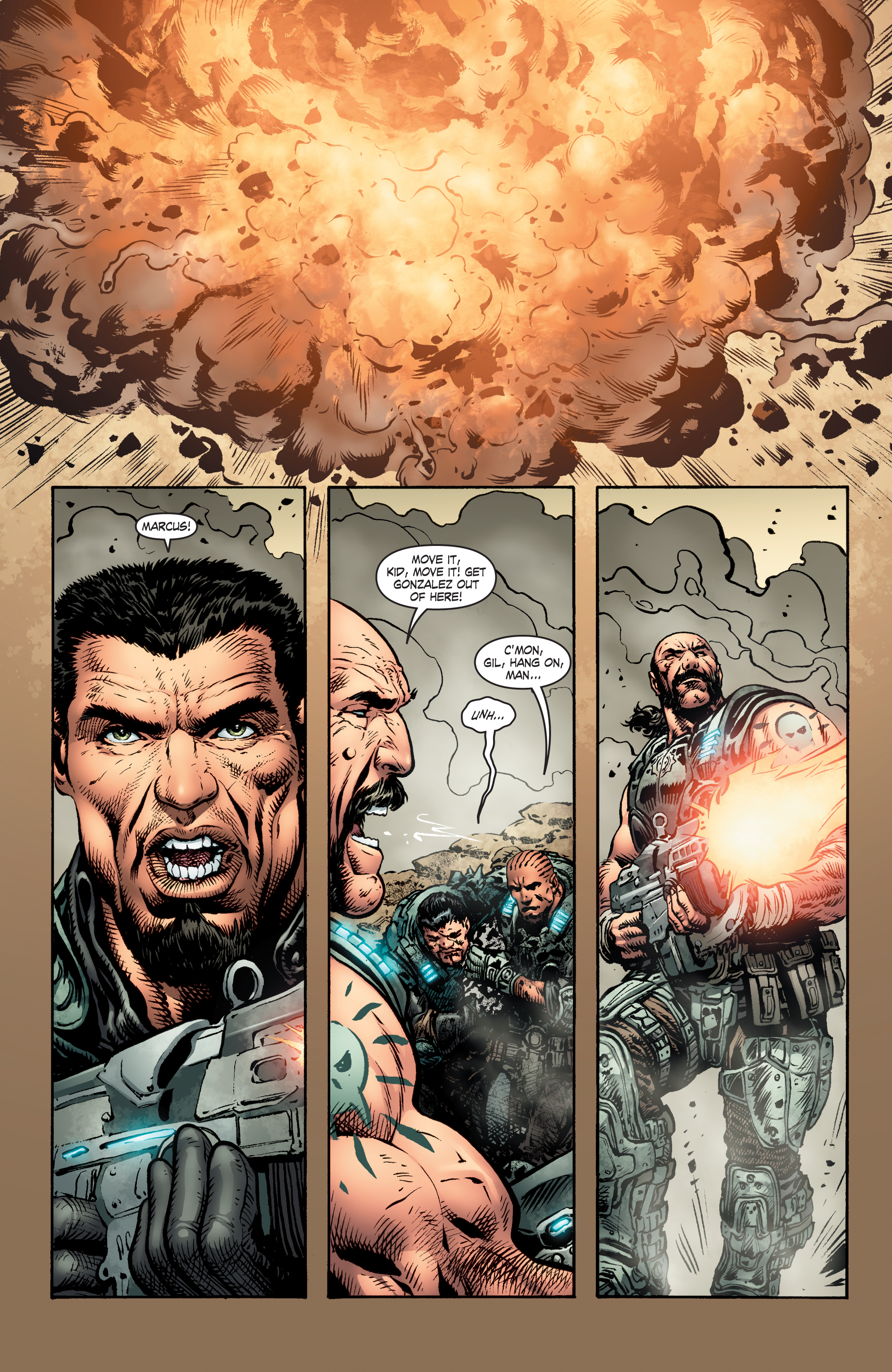 Read online Gears Of War comic -  Issue #2 - 4