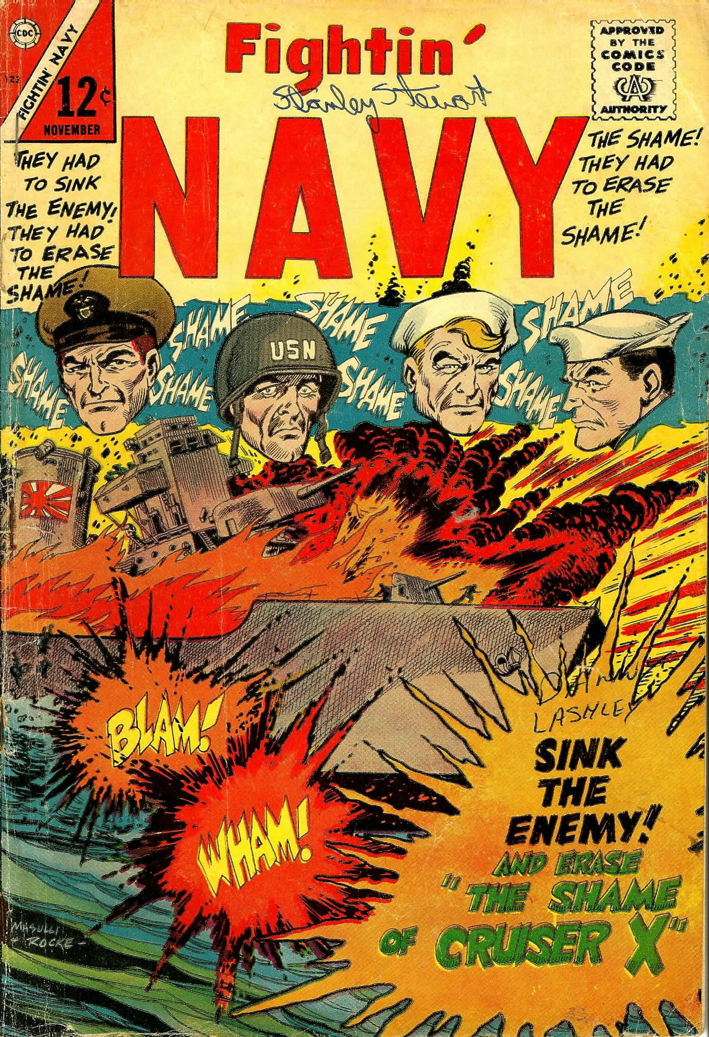 Read online Fightin' Navy comic -  Issue #123 - 1