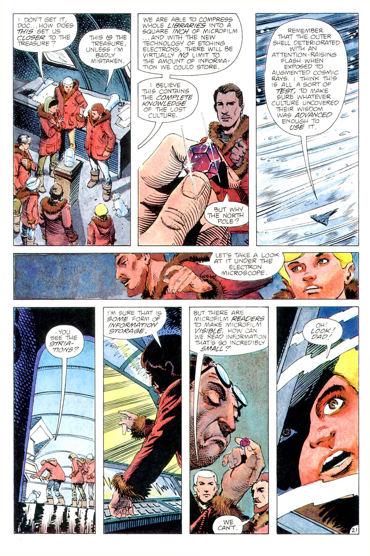 Read online Jonny Quest comic -  Issue #6 - 24