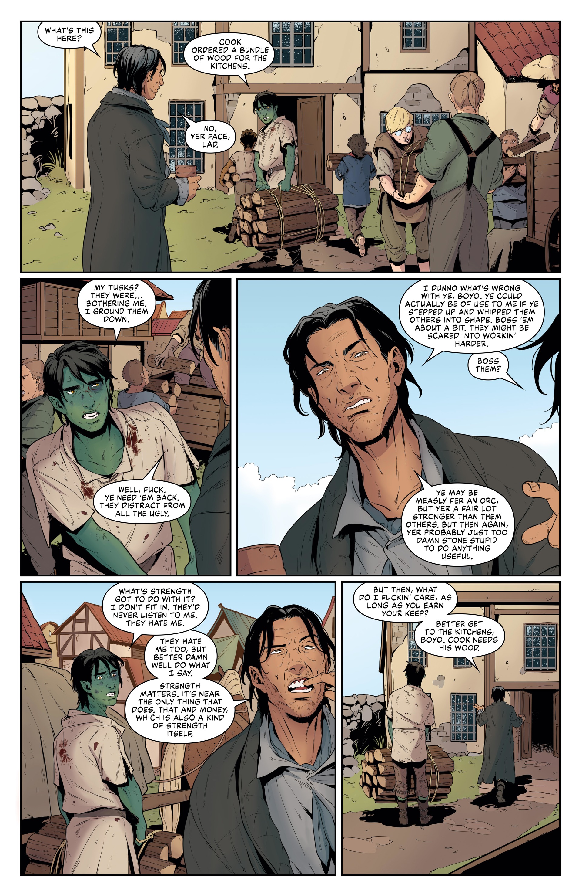 Read online Critical Role: The Mighty Nein Origins – Fjord Stone comic -  Issue # Full - 21