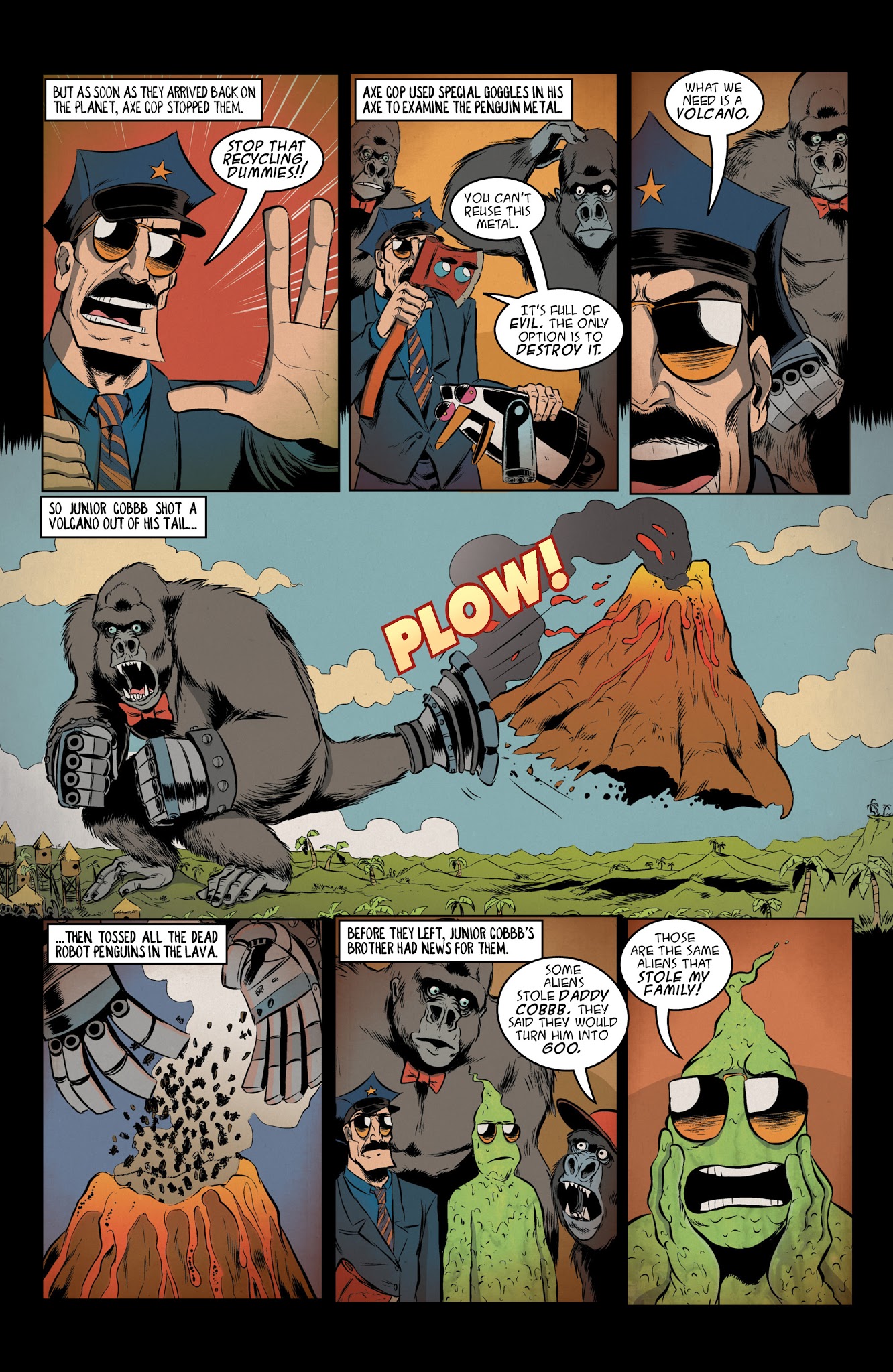 Read online Axe Cop comic -  Issue # TPB 4 - 24