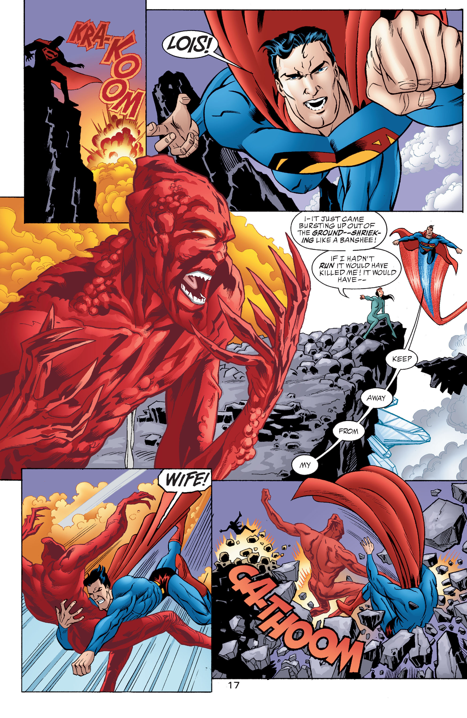 Read online Adventures of Superman (1987) comic -  Issue #578 - 17