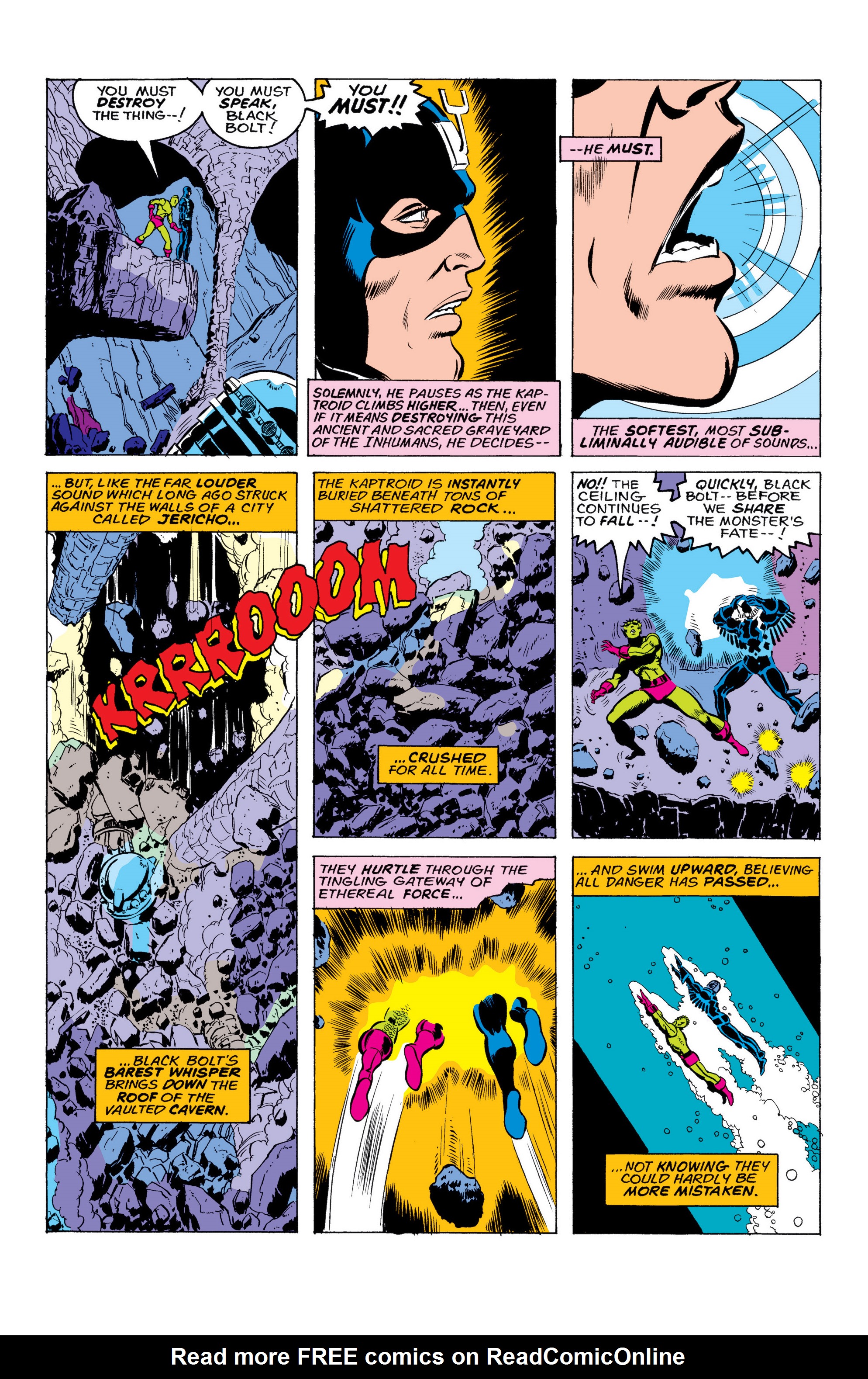 Read online Marvel Masterworks: The Inhumans comic -  Issue # TPB 2 (Part 1) - 38