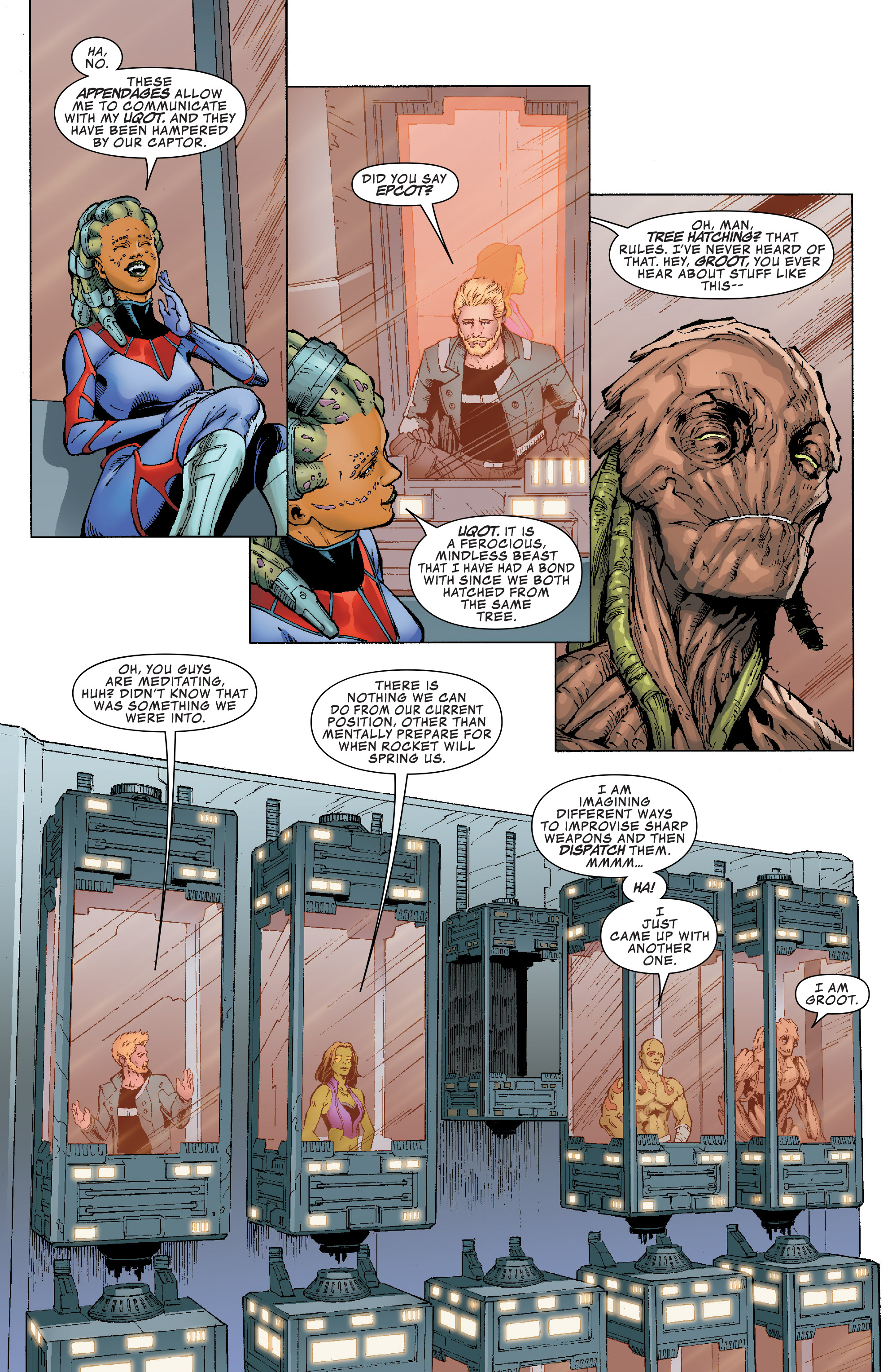 Read online Guardians of the Galaxy: Mission Breakout comic -  Issue # Full - 13