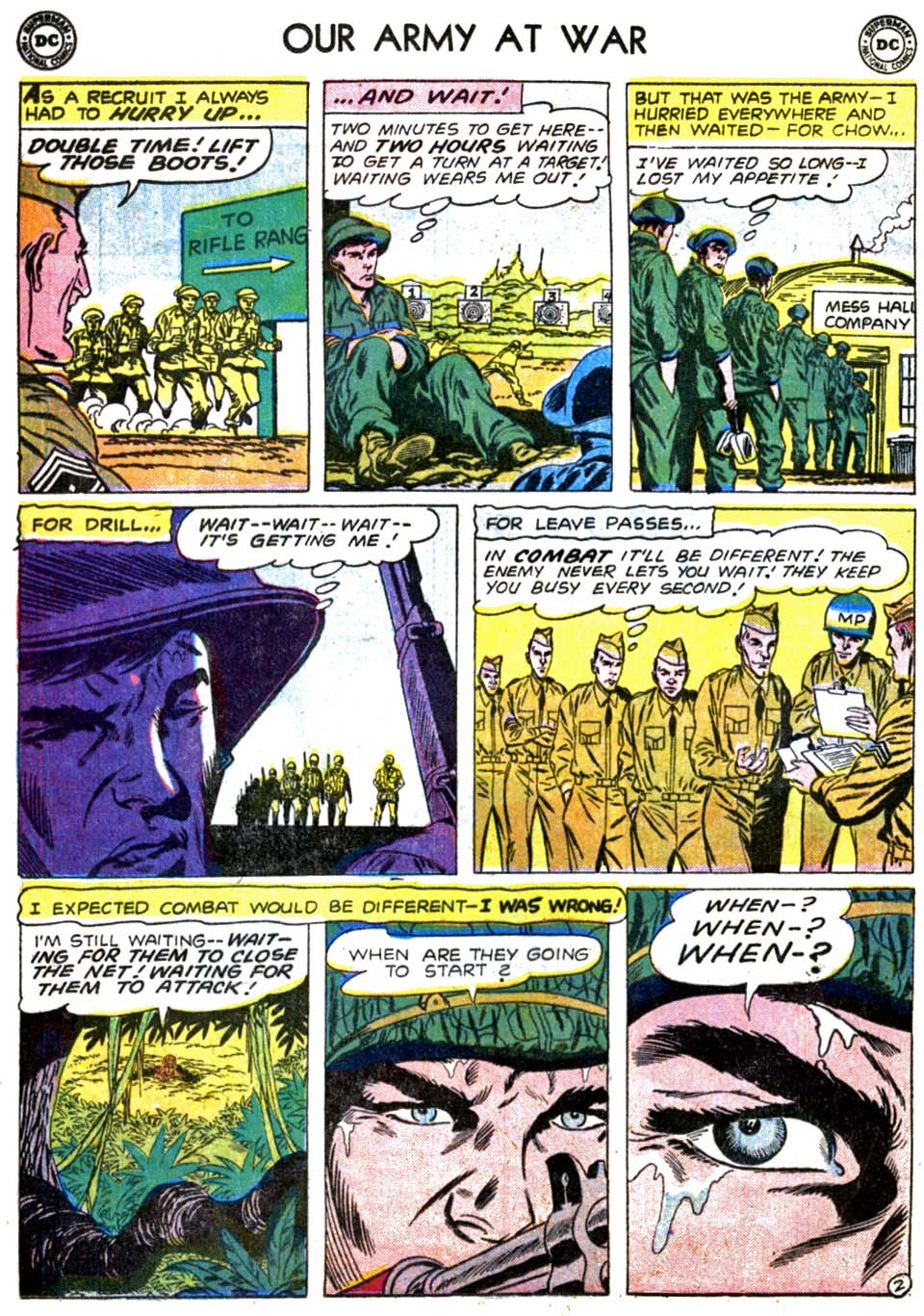 Read online Our Army at War (1952) comic -  Issue #77 - 28