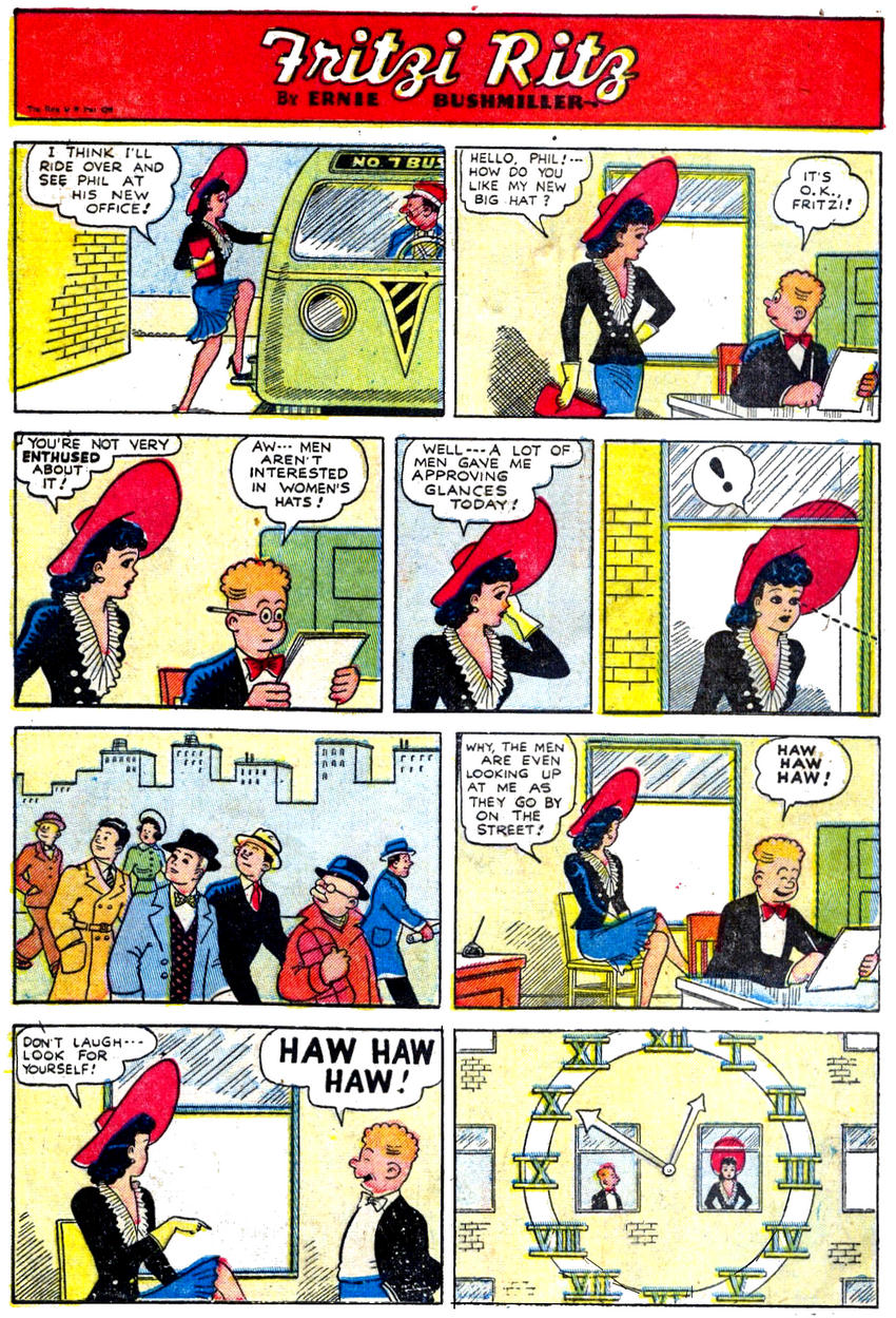 Read online Fritzi Ritz (1953) comic -  Issue #49 - 3