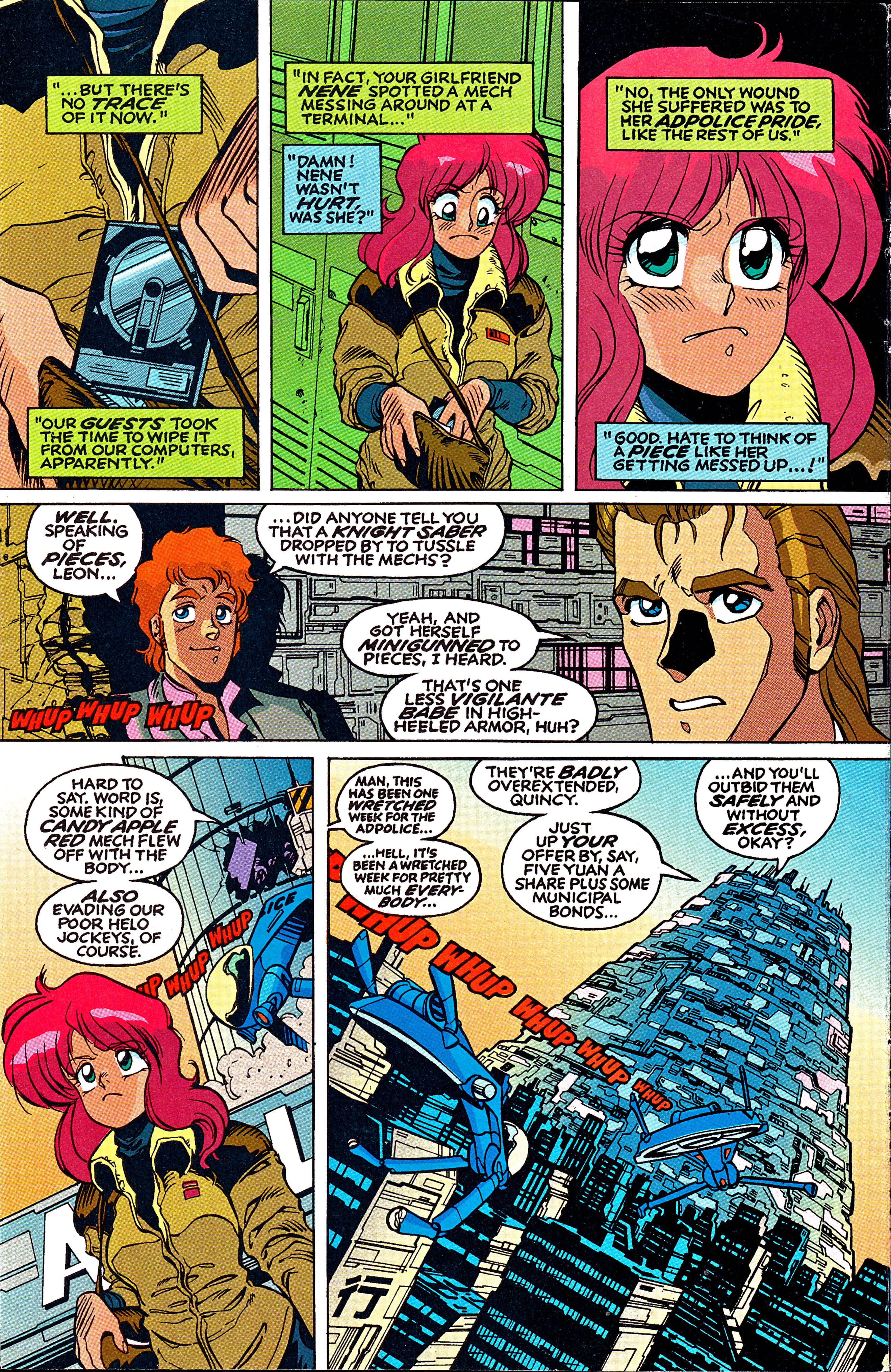 Read online Bubblegum Crisis: Grand Mal comic -  Issue #4 - 3