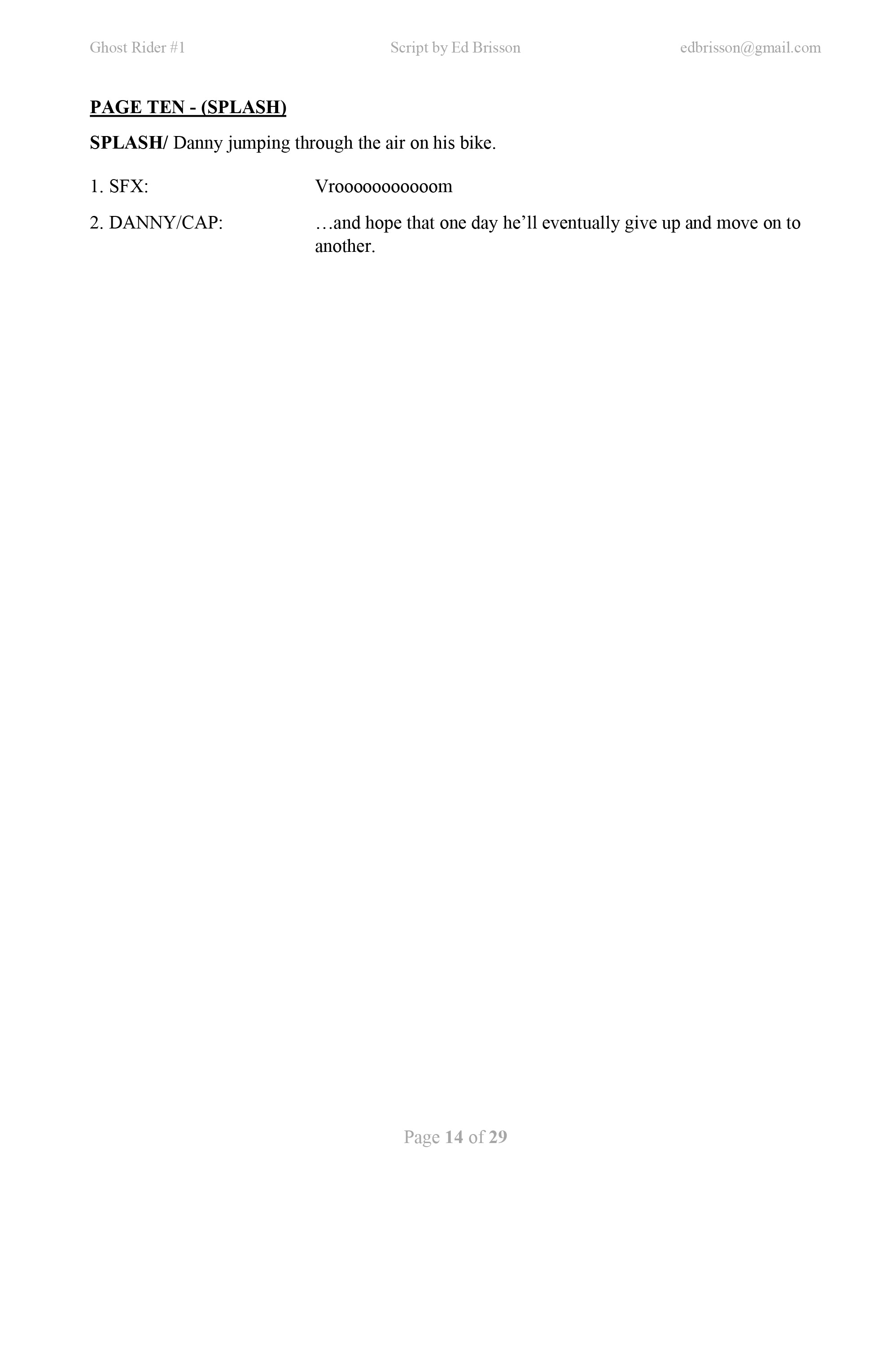 Read online Ghost Rider (2019) comic -  Issue # _Director's Cut - 57