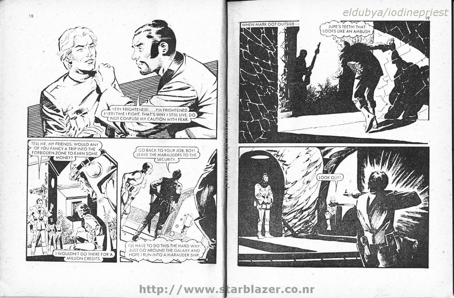 Read online Starblazer comic -  Issue #53 - 11
