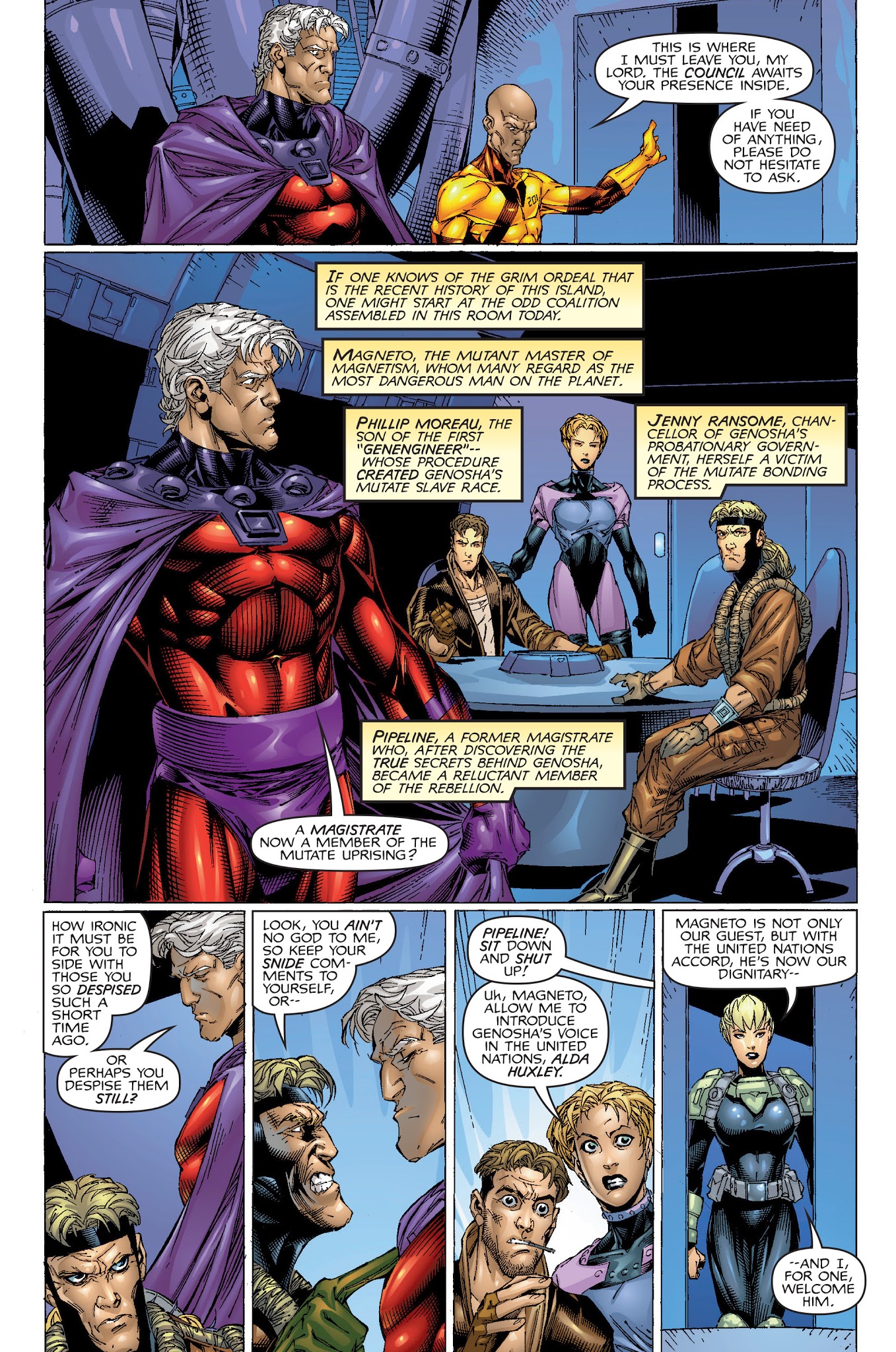 Read online Magneto Rex comic -  Issue #1 - 13