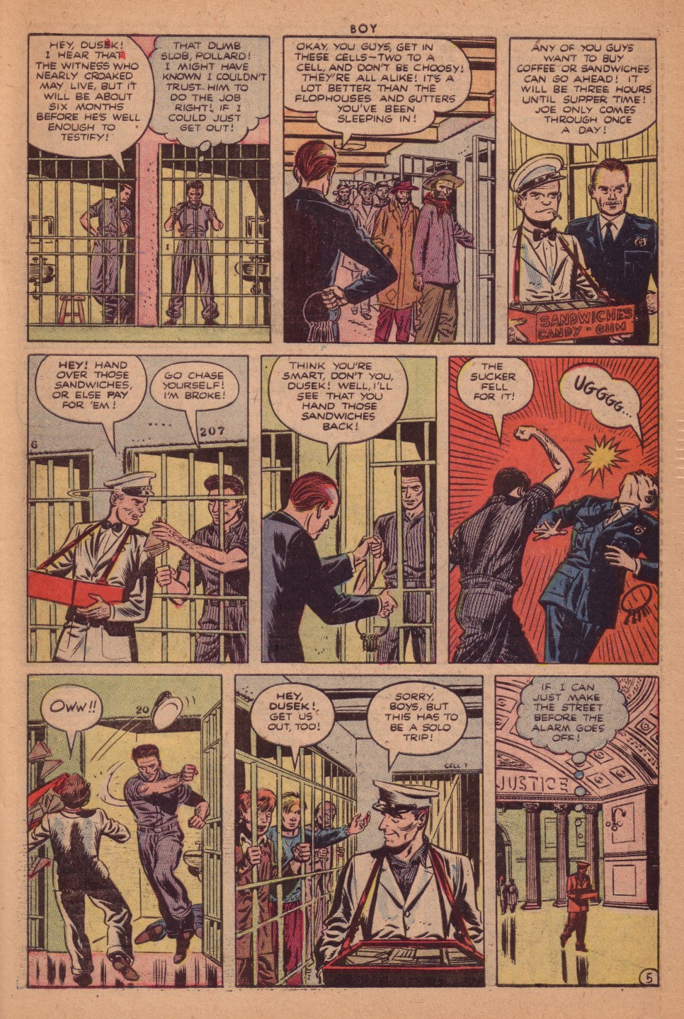 Read online Boy Comics comic -  Issue #91 - 27