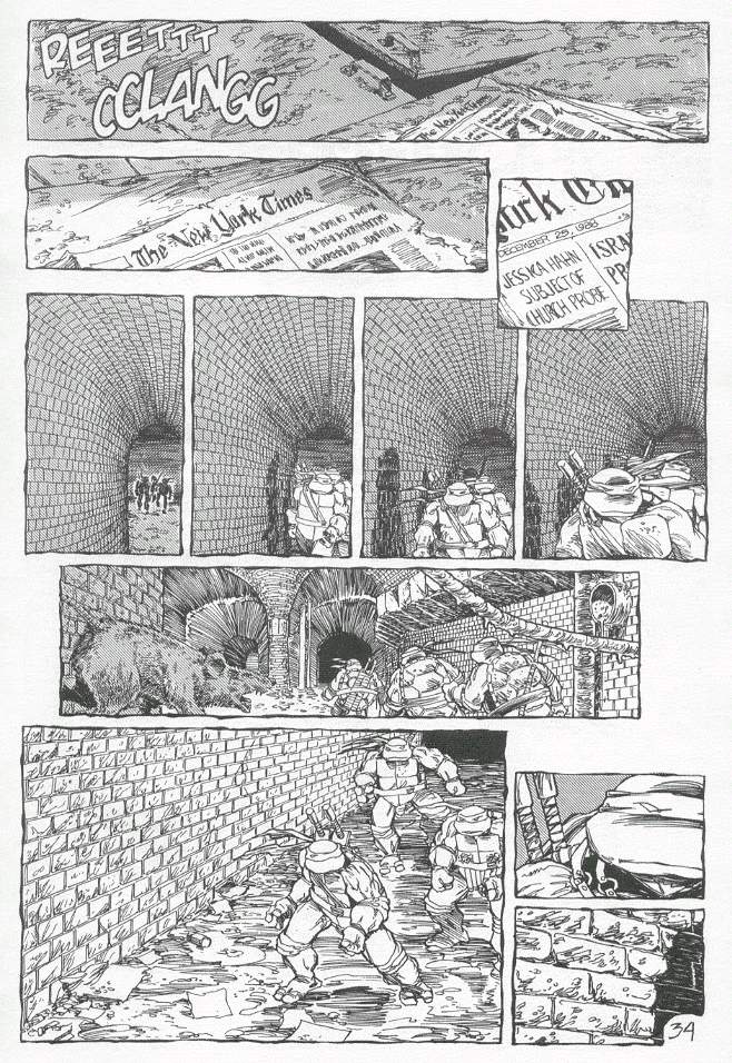 Read online Teenage Mutant Ninja Turtles (1984) comic -  Issue #19 - 35