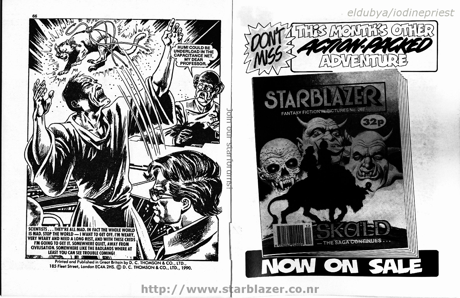 Read online Starblazer comic -  Issue #266 - 35