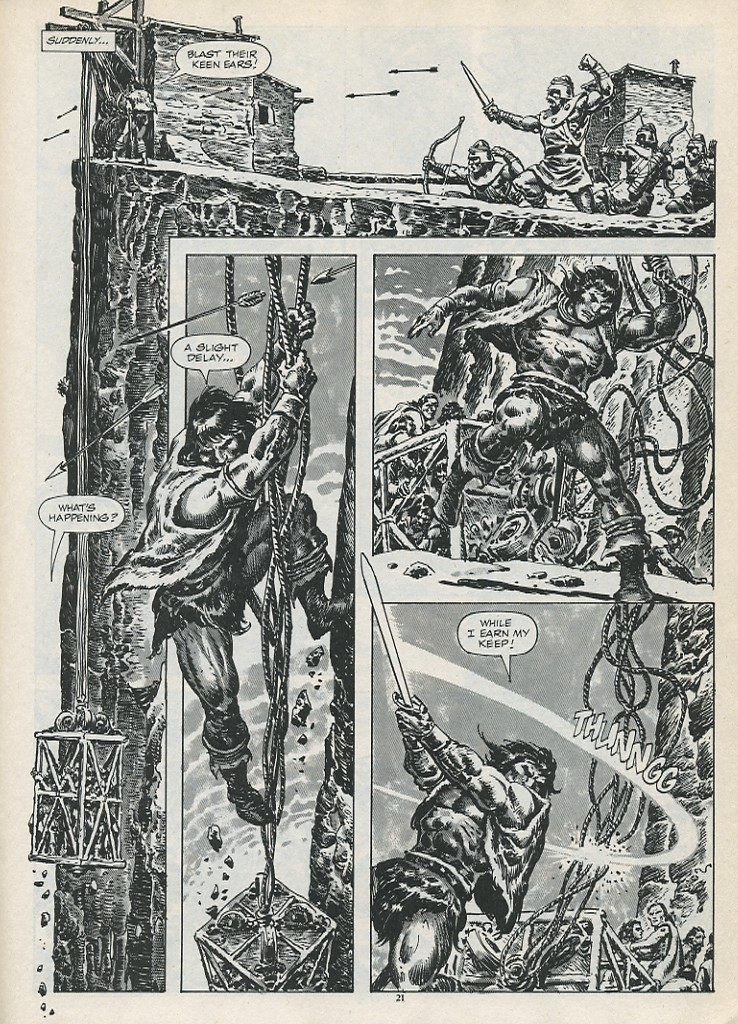 The Savage Sword Of Conan issue 187 - Page 23