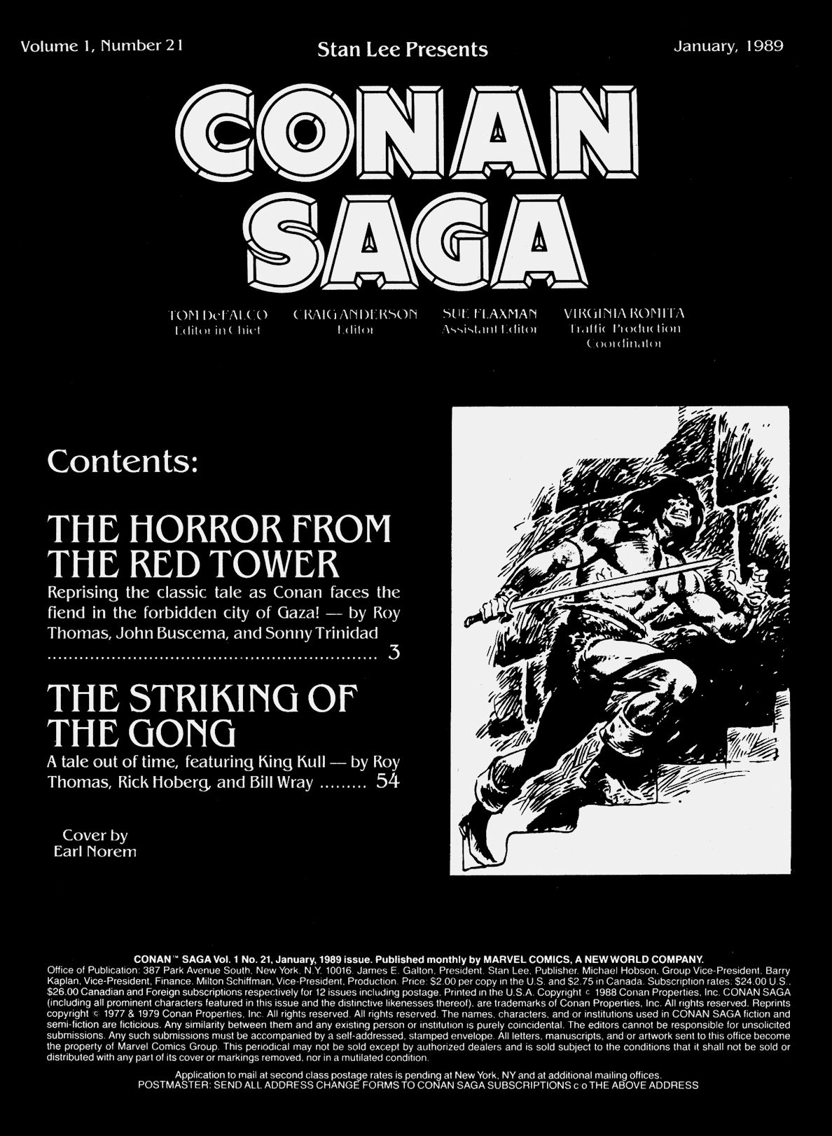 Read online Conan Saga comic -  Issue #21 - 3