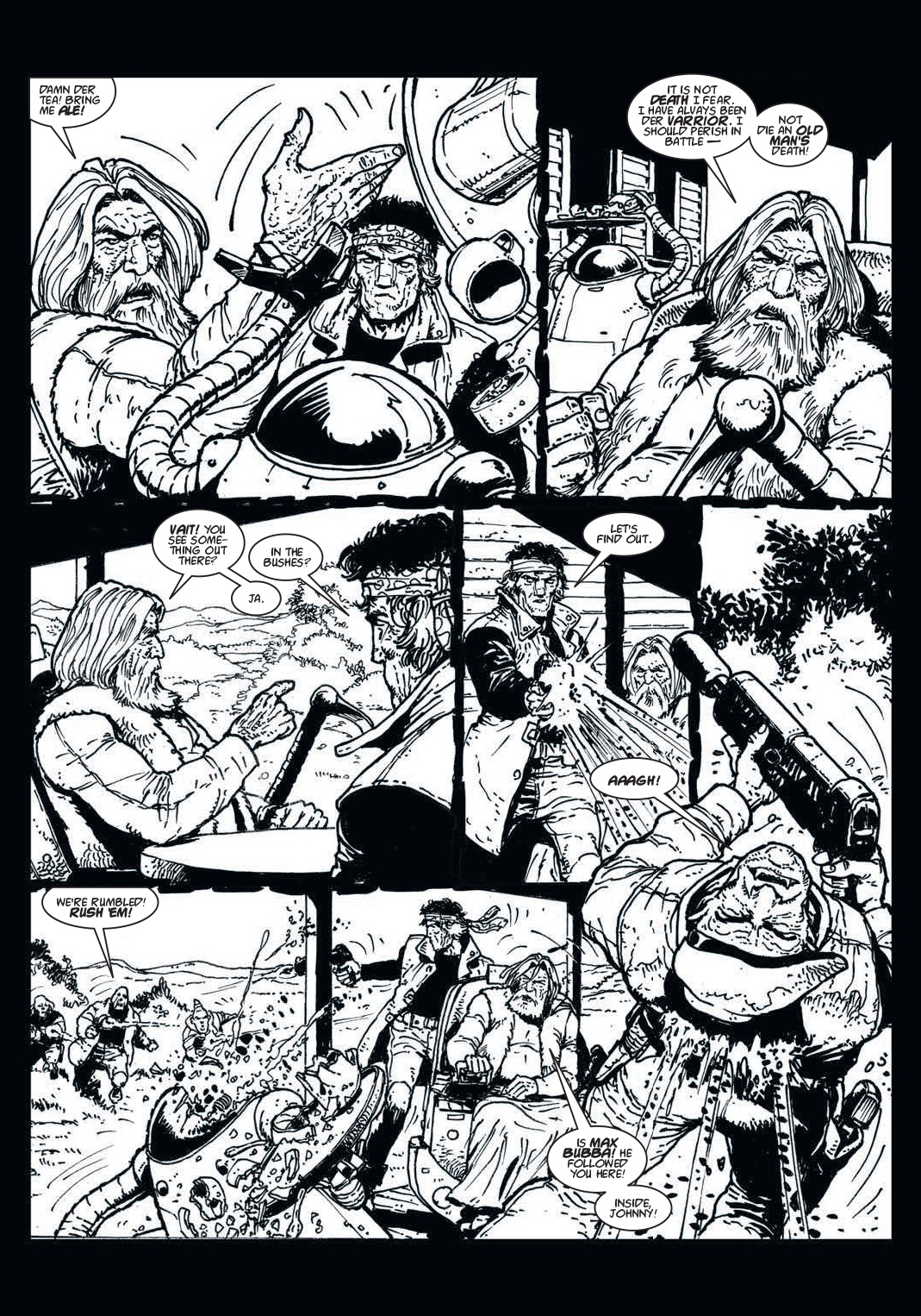 Read online Strontium Dog: The Life and Death of Johnny Alpha: The Project comic -  Issue # TPB - 136
