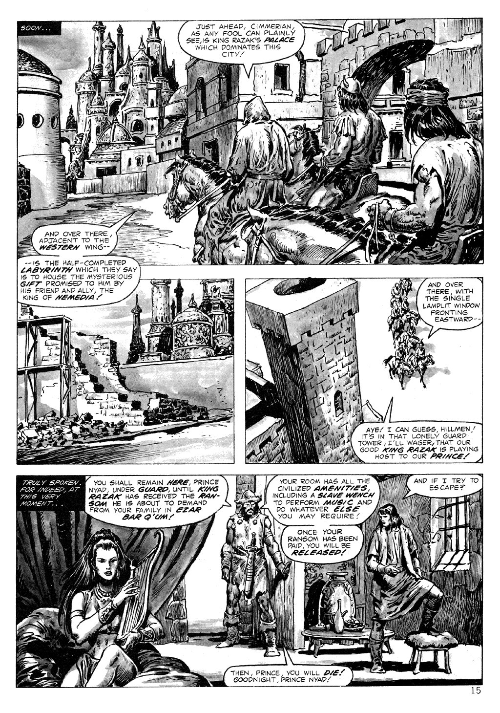 The Savage Sword Of Conan issue 71 - Page 15