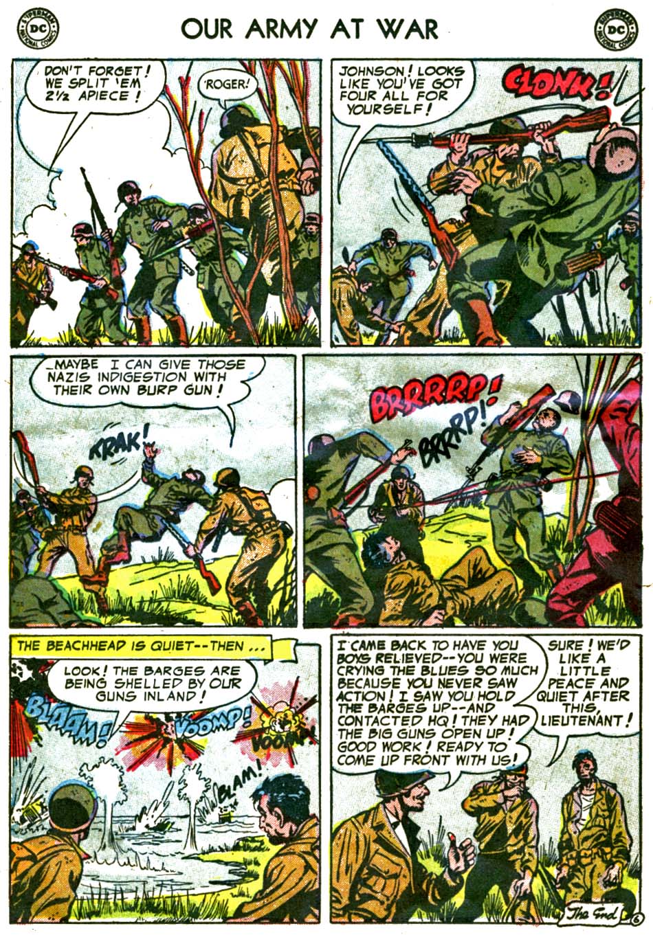 Read online Our Army at War (1952) comic -  Issue #27 - 18