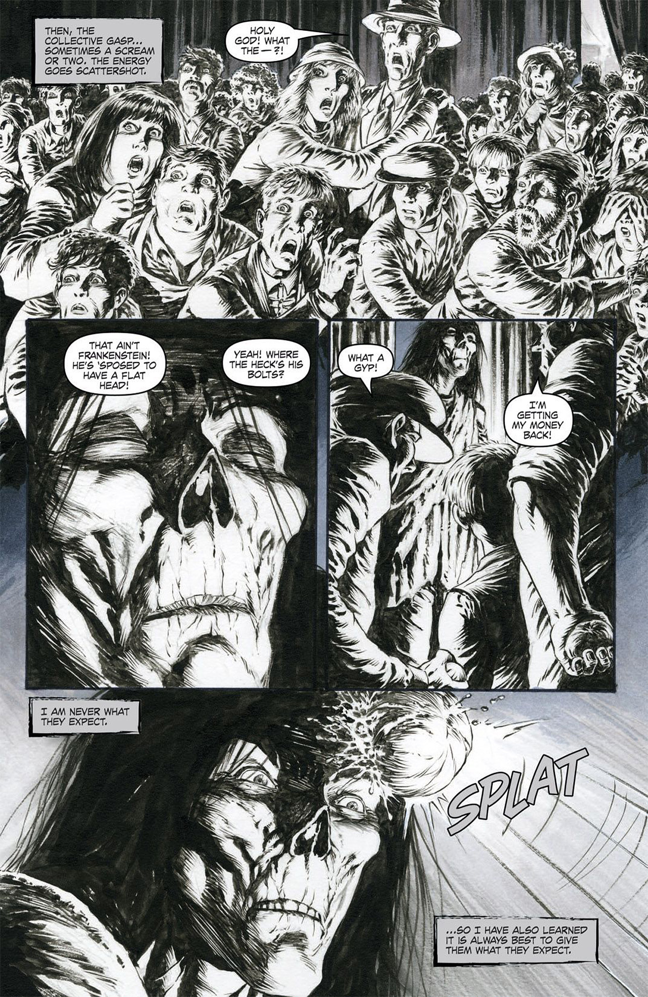 Read online Frankenstein Alive, Alive! comic -  Issue #1 - 6