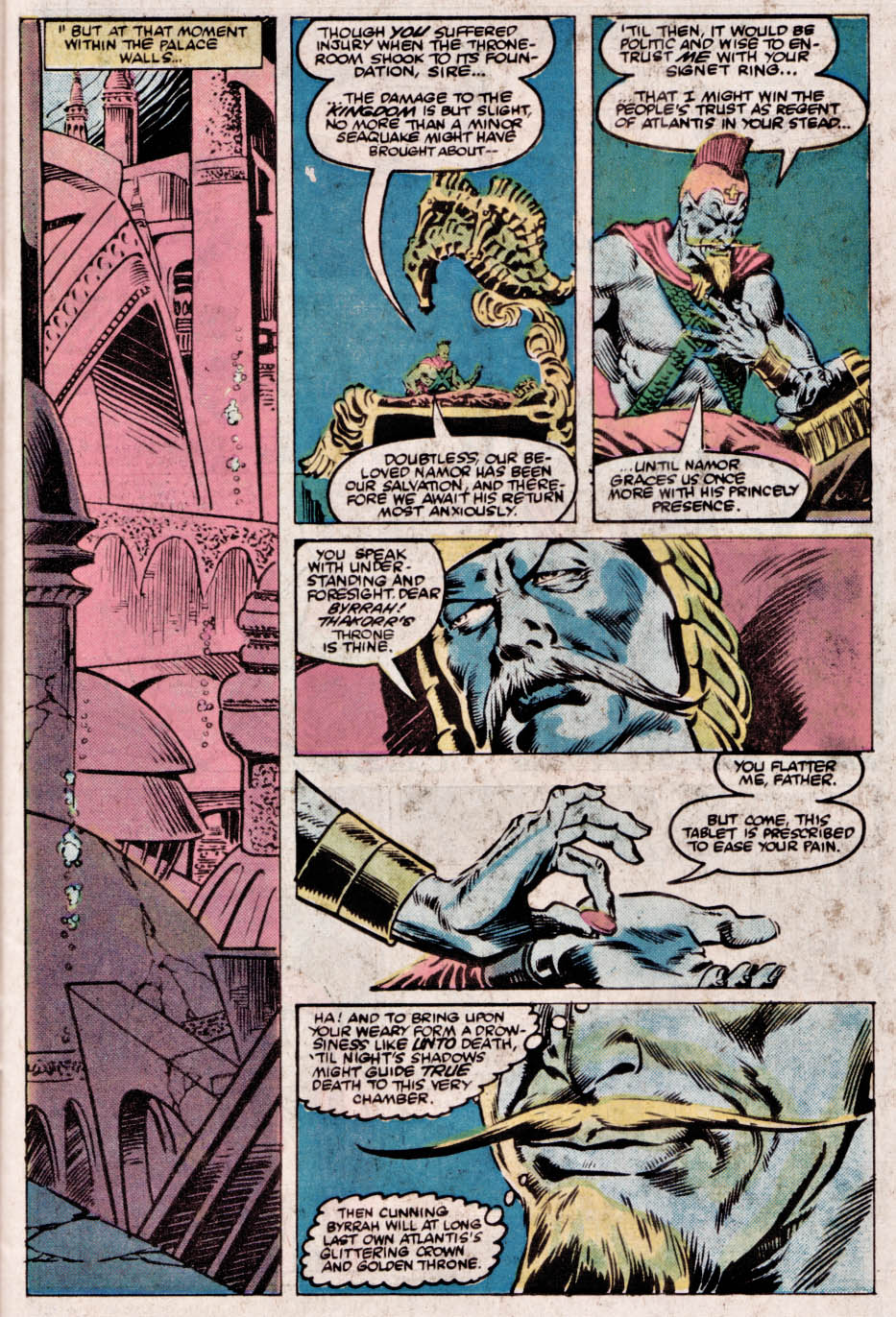 What If? (1977) issue 41 - The Sub-mariner had saved Atlantis from its destiny - Page 8