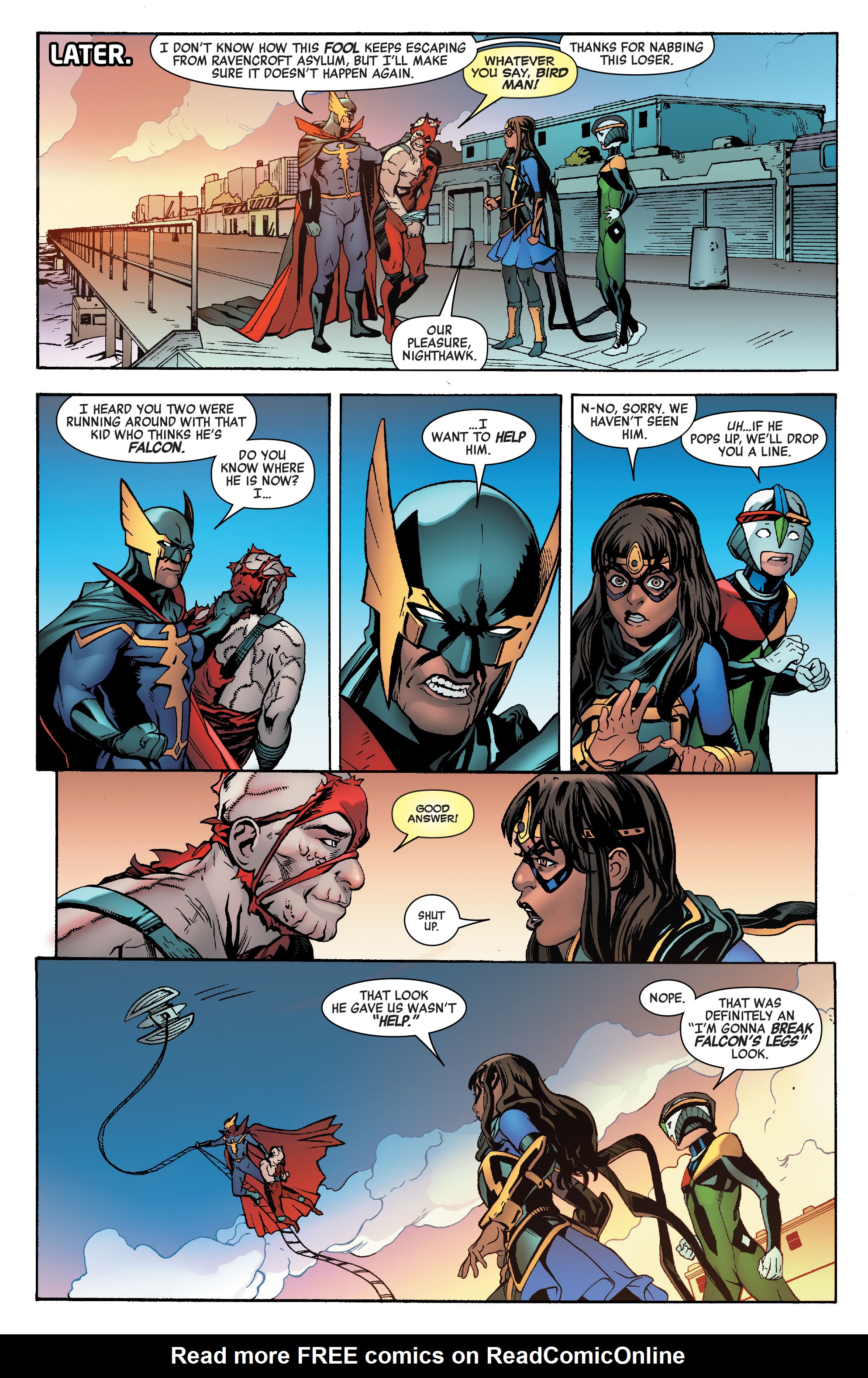 Read online Heroes Reborn: One-Shots comic -  Issue # Young Squadron - 30