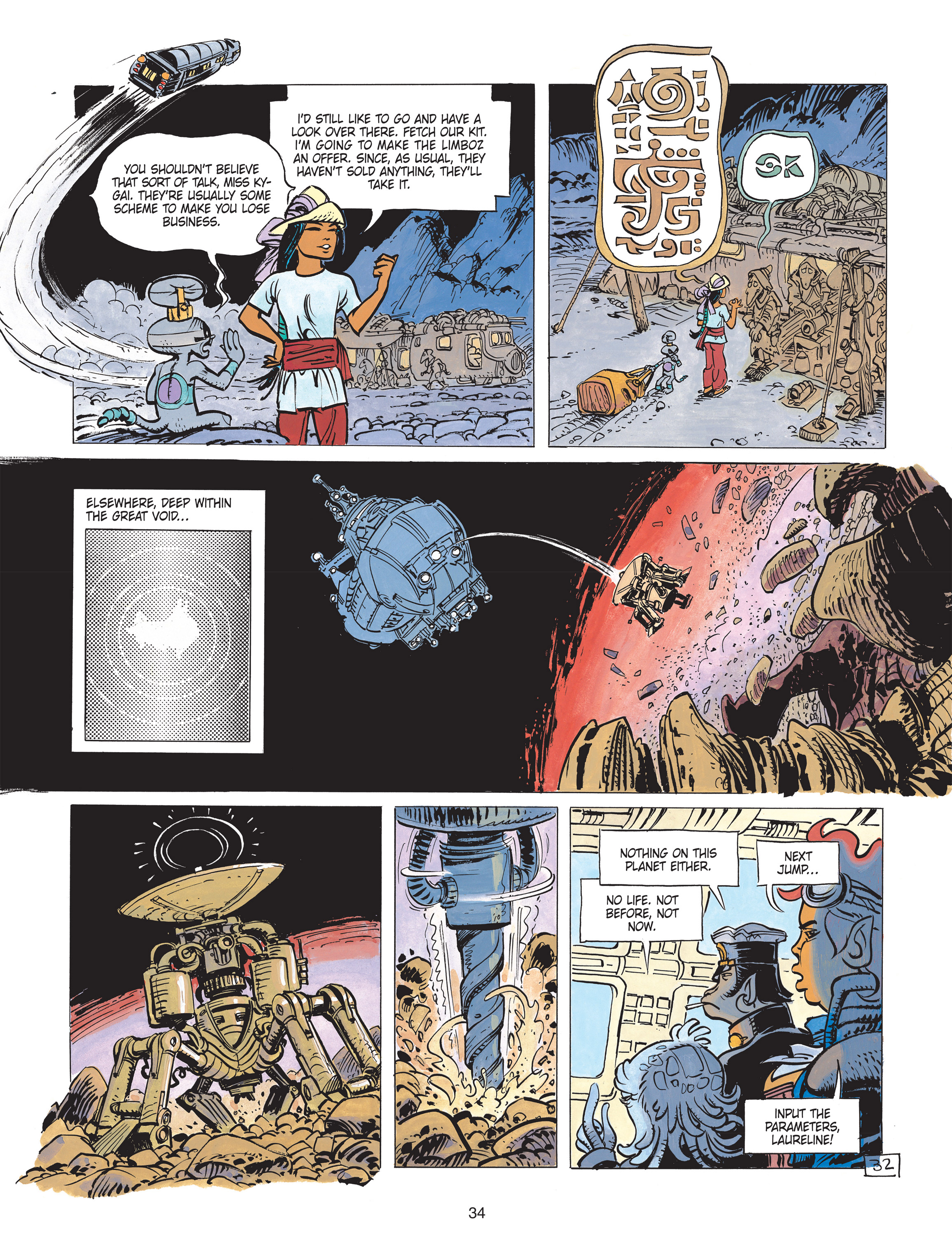 Read online Valerian and Laureline comic -  Issue #20 - 35