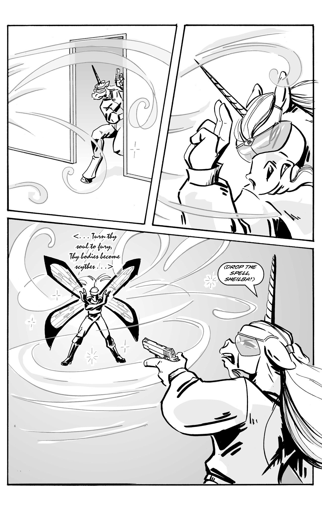 Read online Bureau of Mana Investigation comic -  Issue #7 - 30