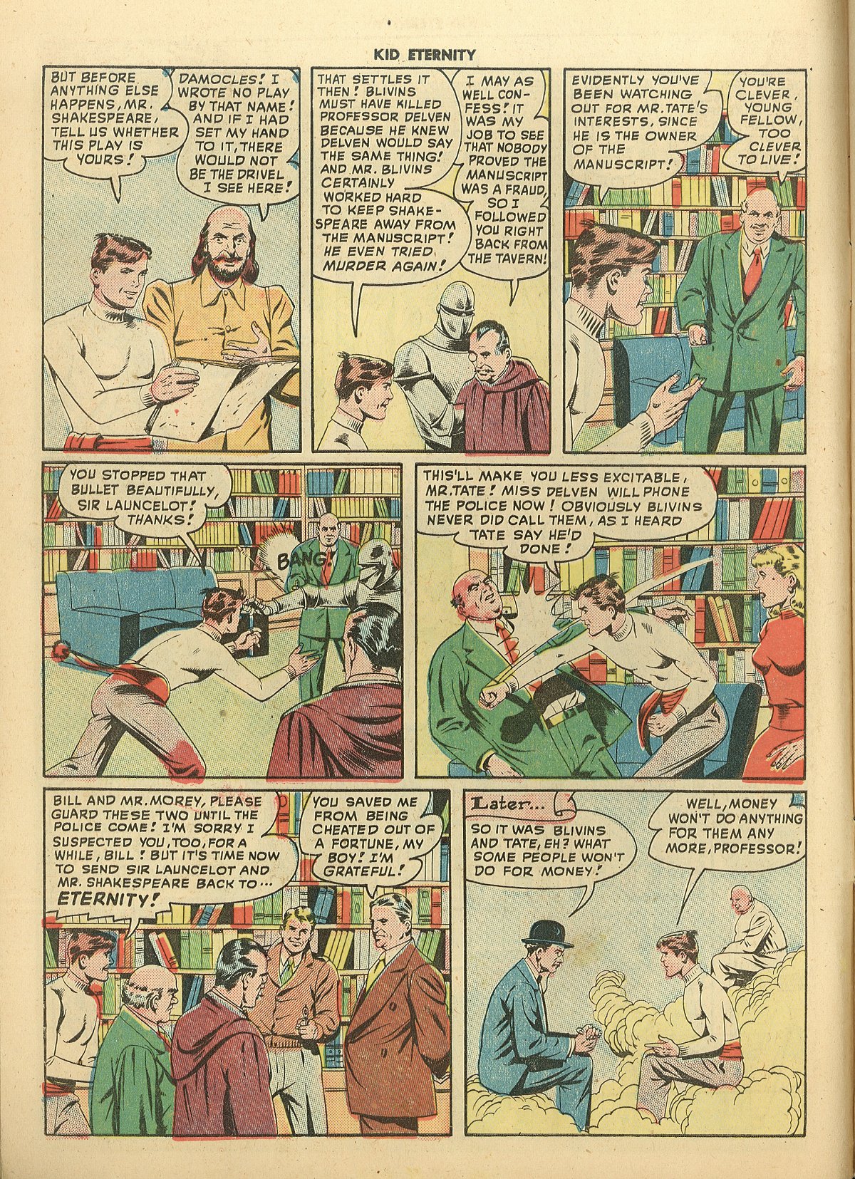 Read online Kid Eternity (1946) comic -  Issue #12 - 14