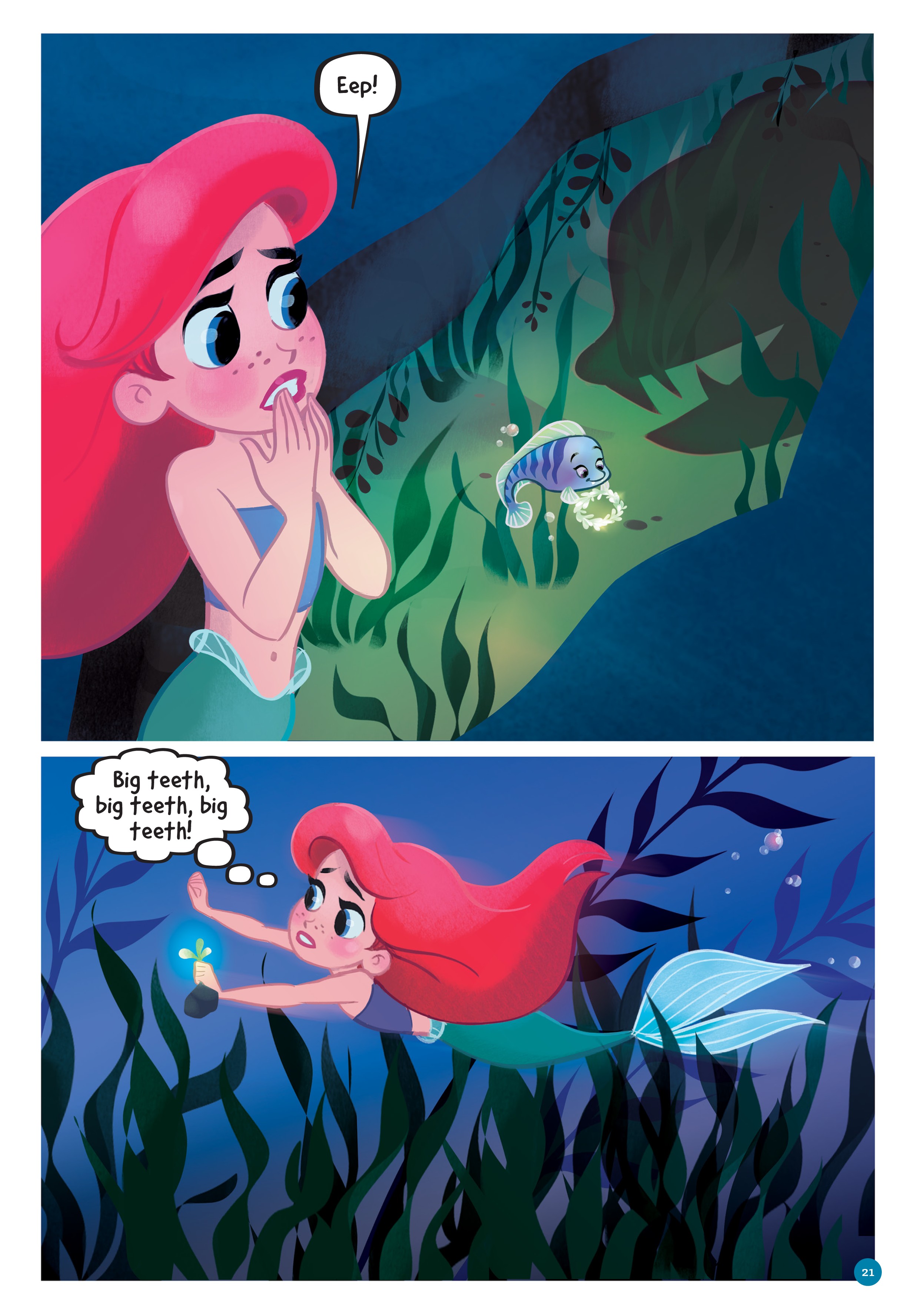Read online Disney Princess: Ariel and the Sea Wolf comic -  Issue # Full - 19